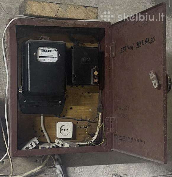 Dovanoju elektros skaitiklį
