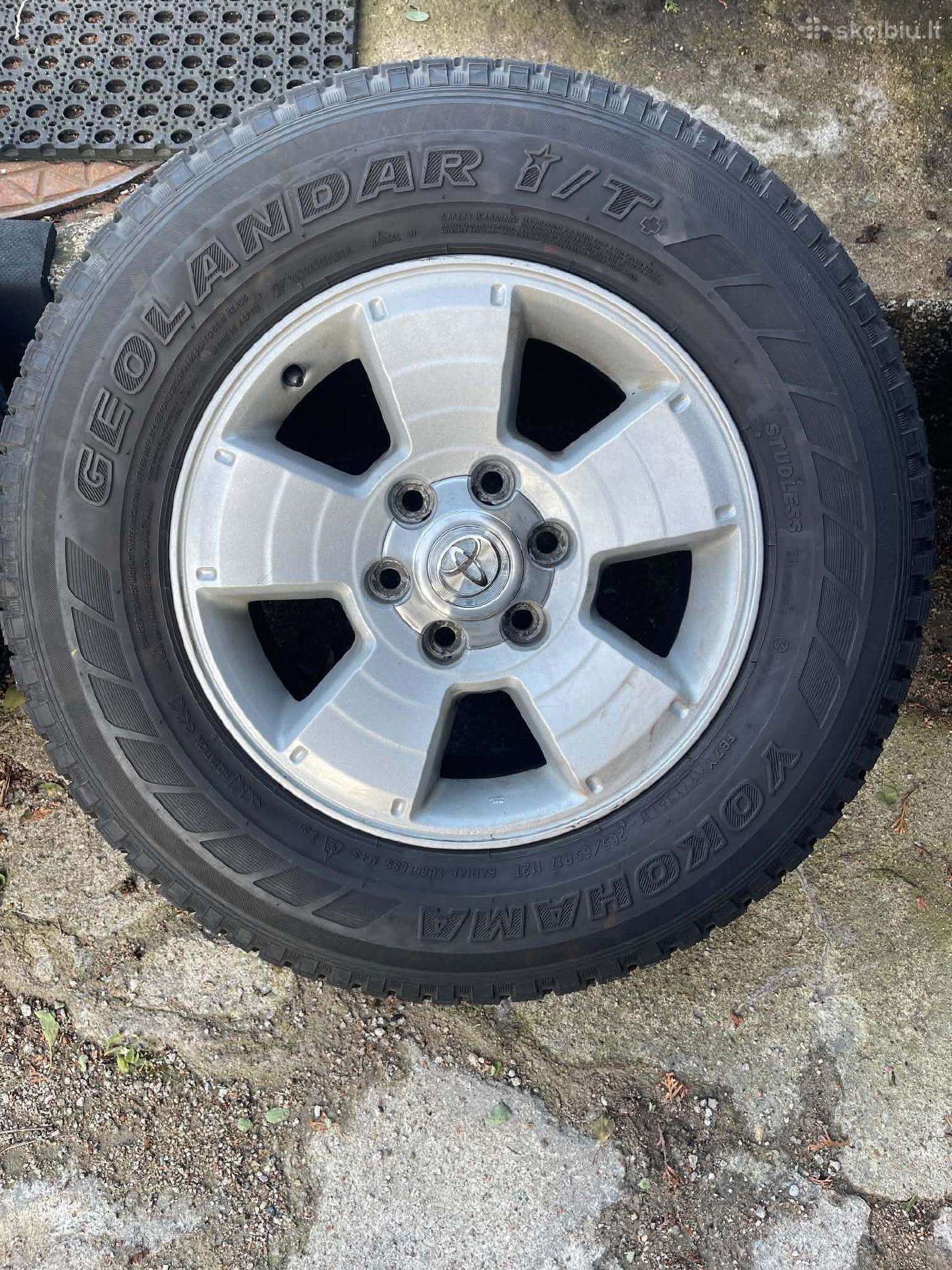 Visureigio Toyota R17 ratų komplektas