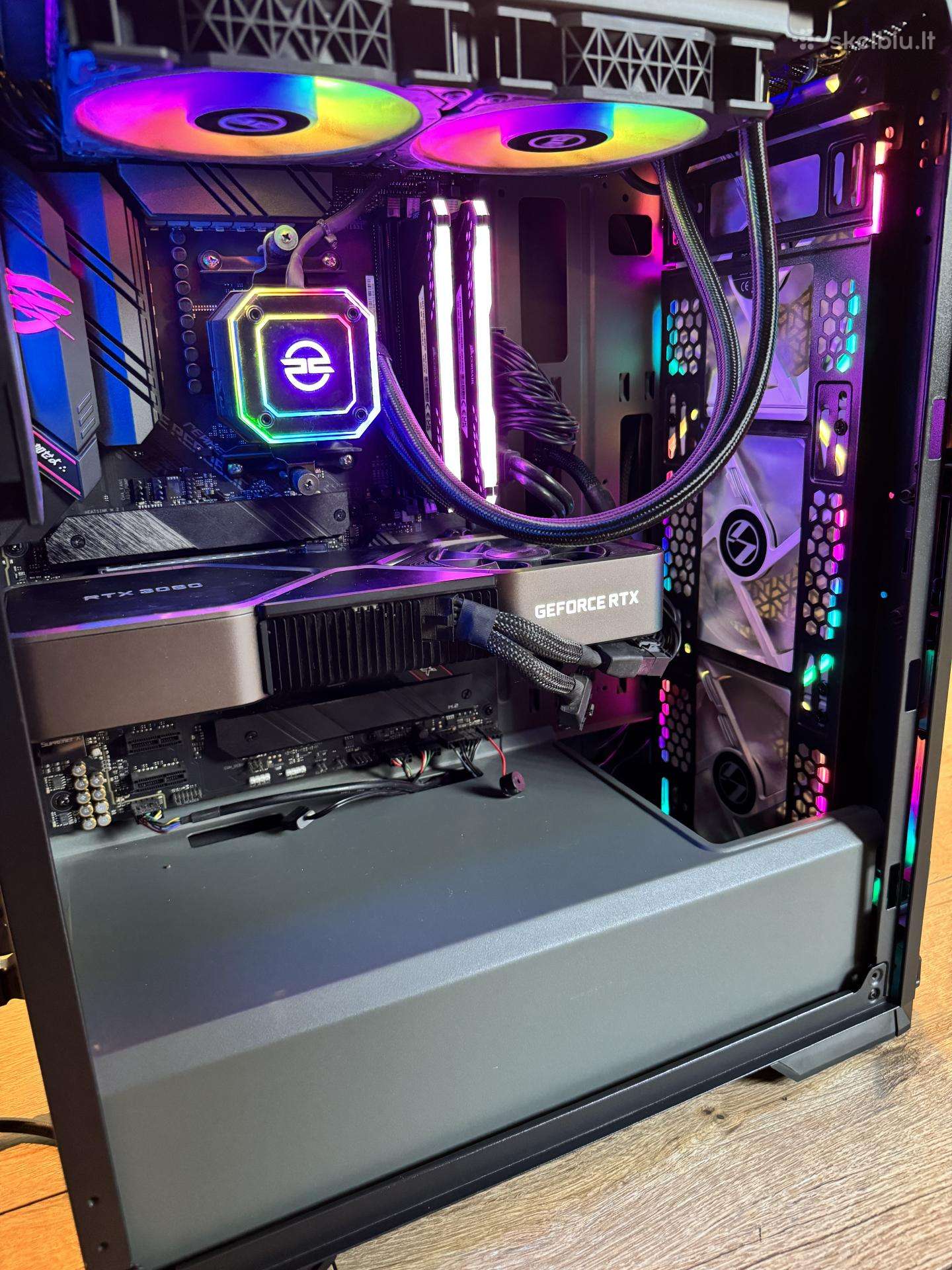 Kompiuteris R7 5800x, Rtx 3080, 32gb 3600mhz RAM
