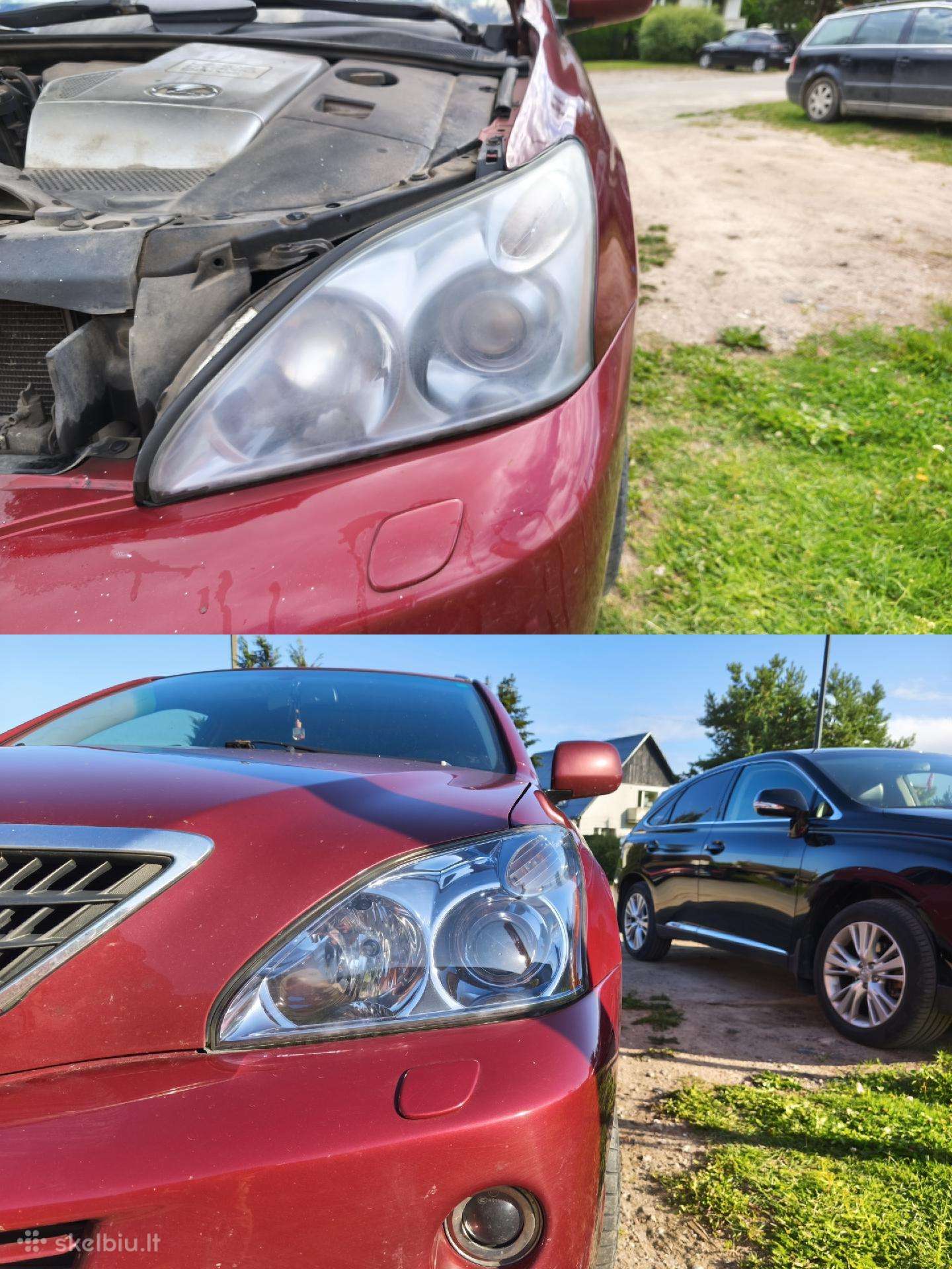 Automobilio žibintų poliravimas