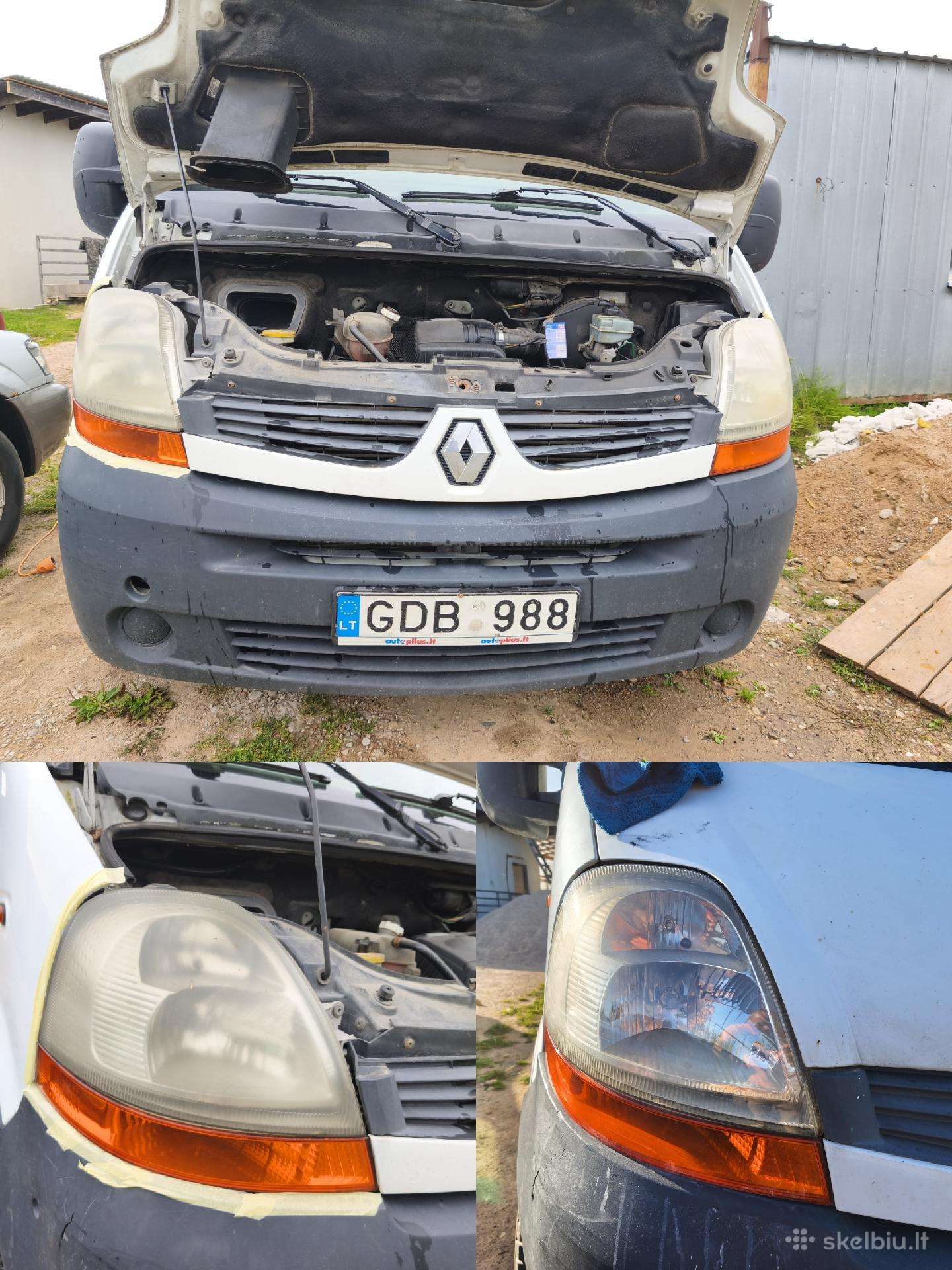 Automobilio žibintų poliravimas