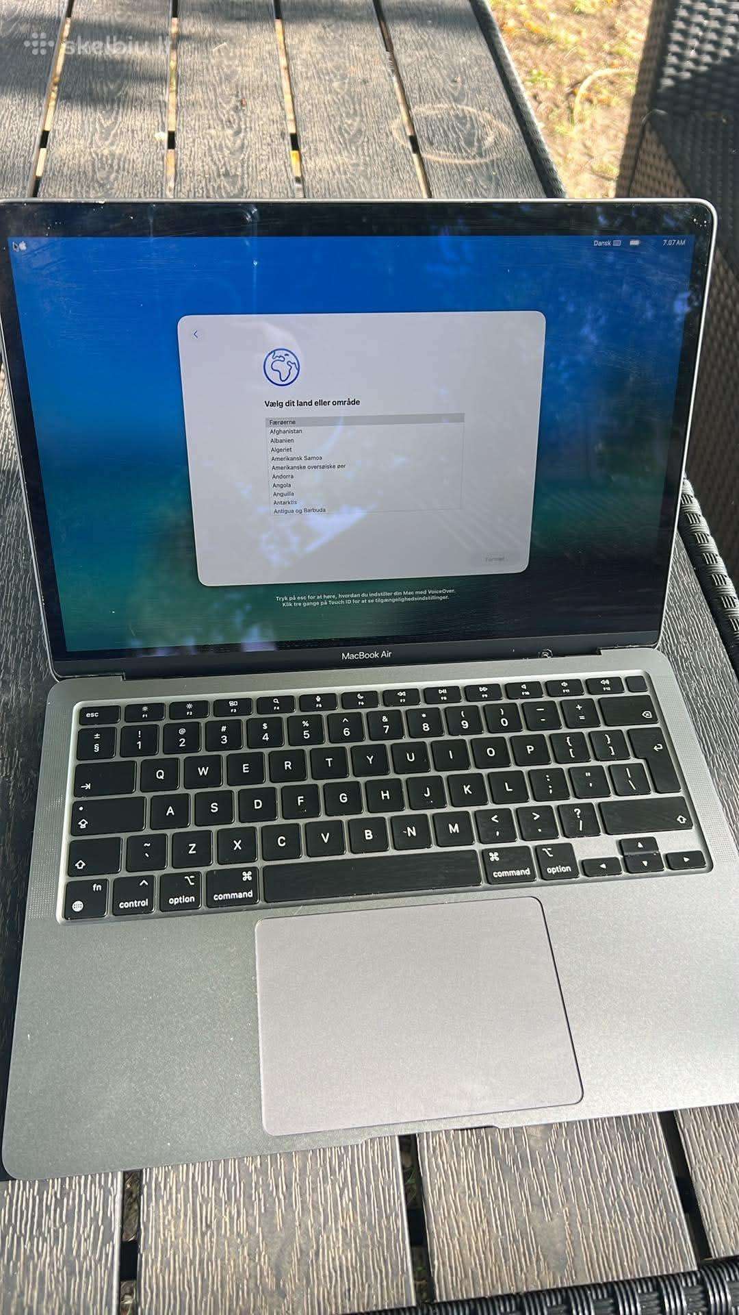 MacBook Air M1 16gb/512gb, baterija 96 %