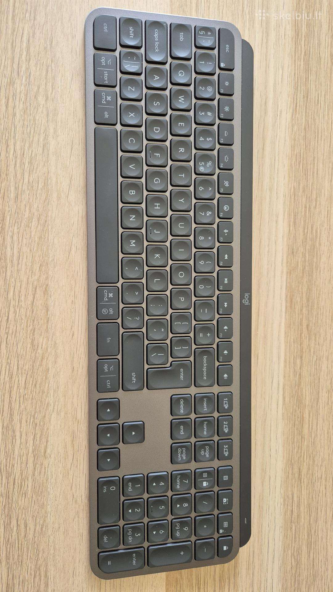 Klaviatūra ir pelė Logitech Mx Keys S + Master 4