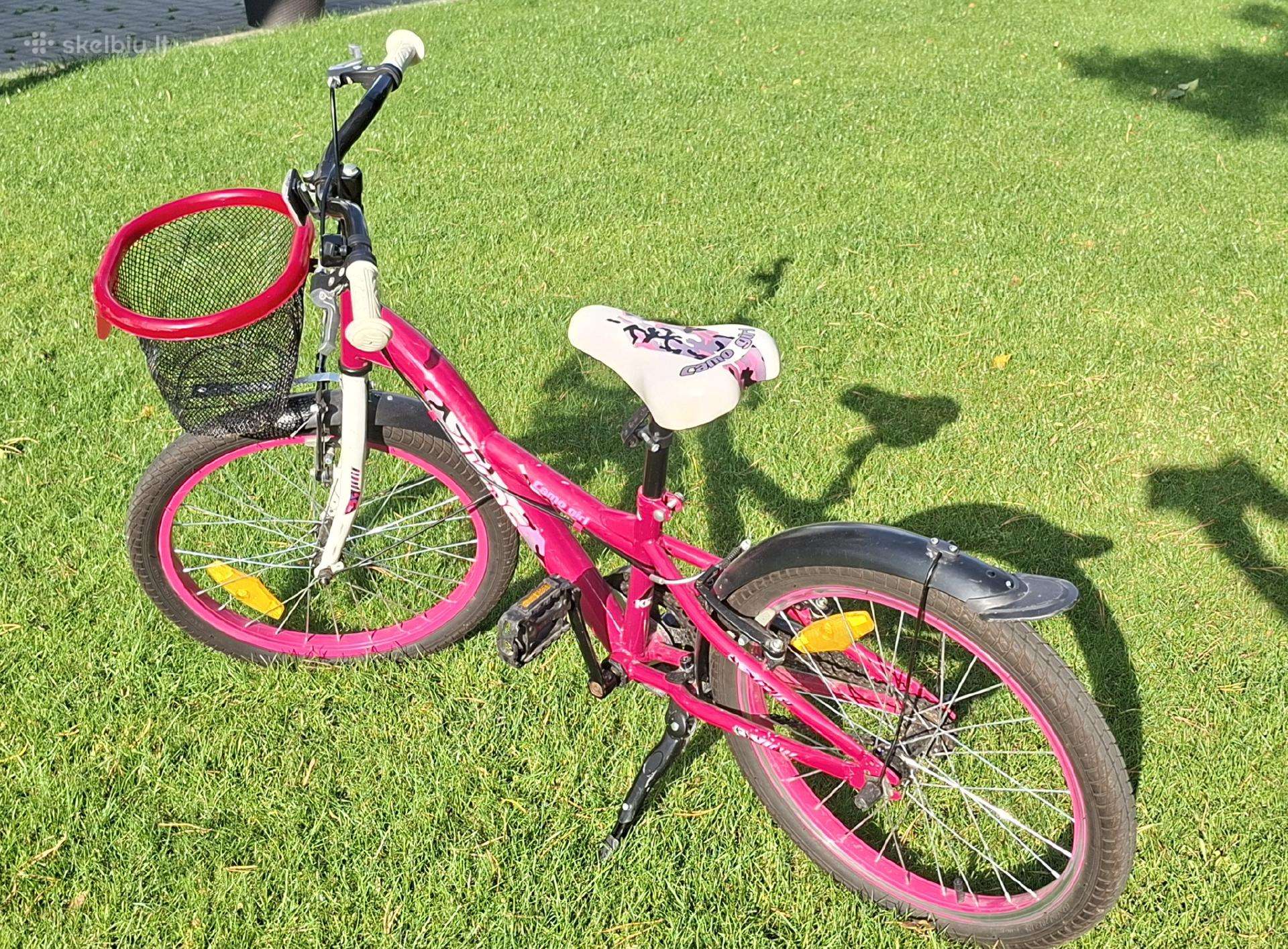 Dviratis 4kids Camo girl