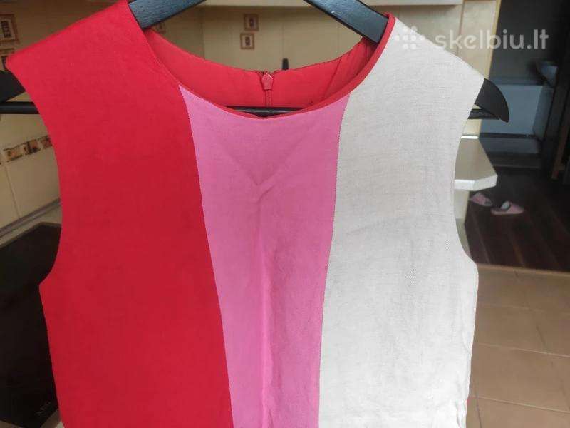 Dryžuota lininė „Max Mara“ suknelė