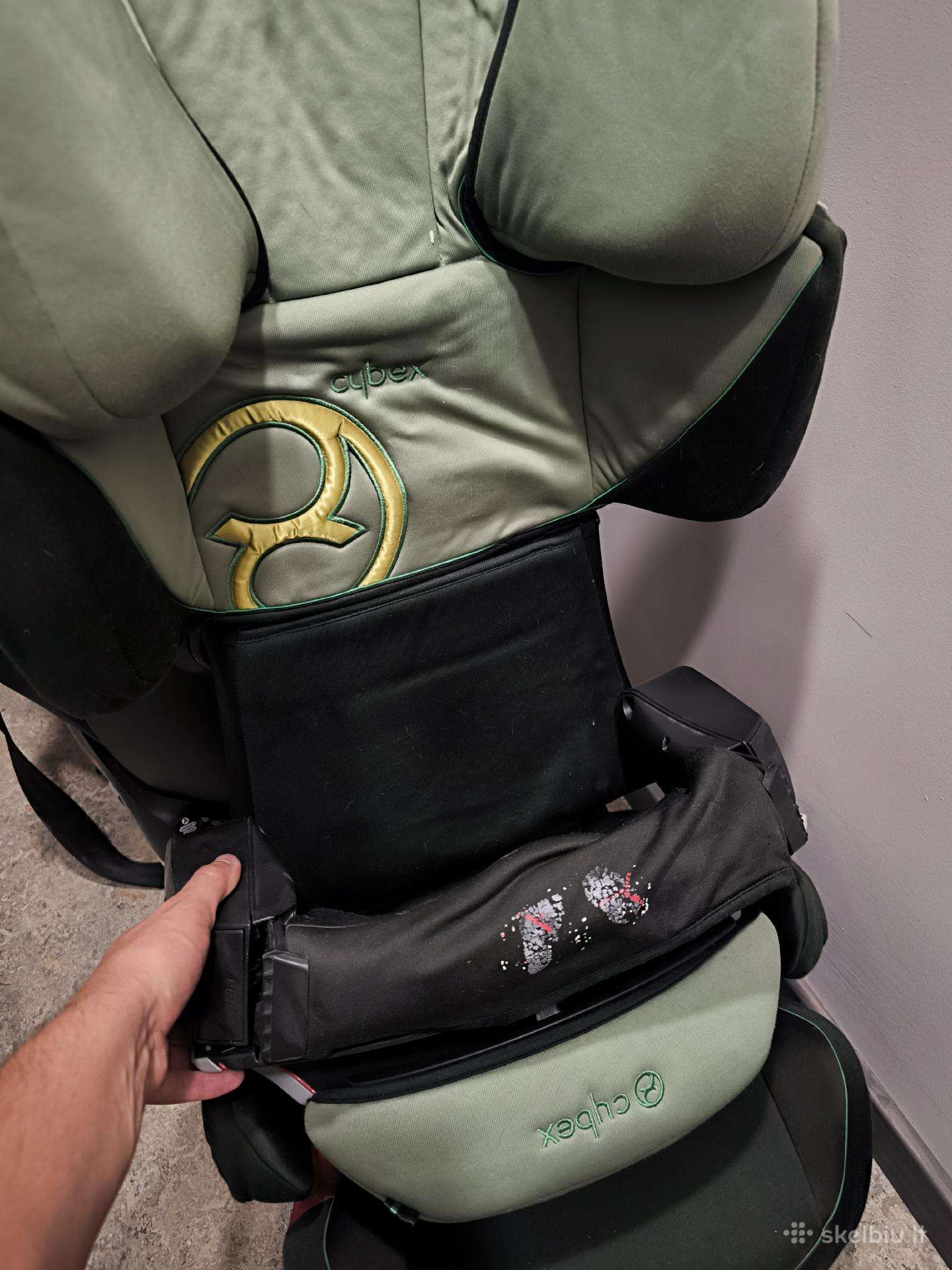 Cybex pallas fix ece r44 04 green