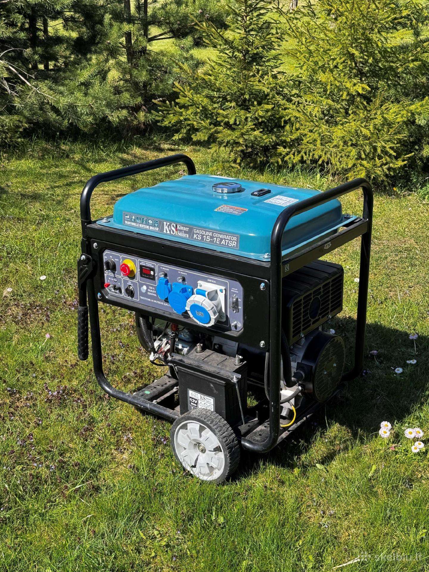 Galingas 12 kw generatorius namui, Ks15-1e atsr