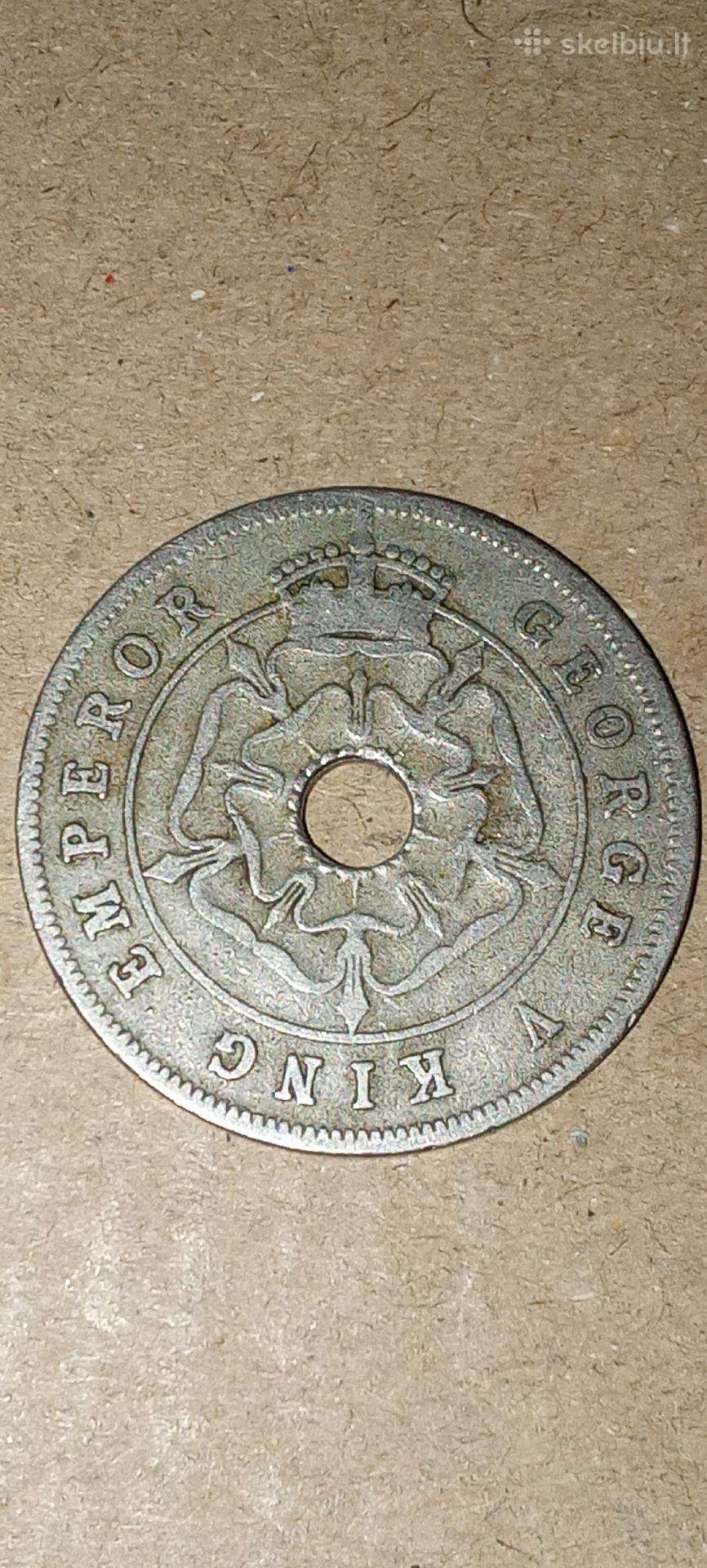 Pietų Rodezija 1 pensas 1936