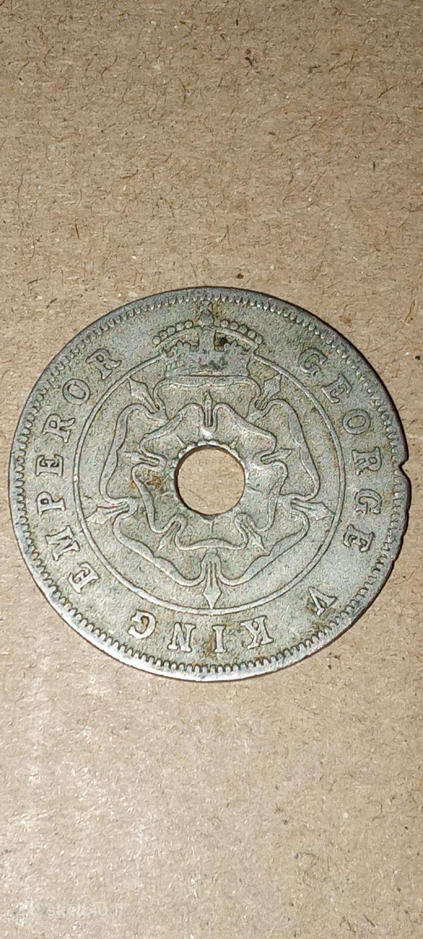 Pietų Rodezija 1 pensas 1934