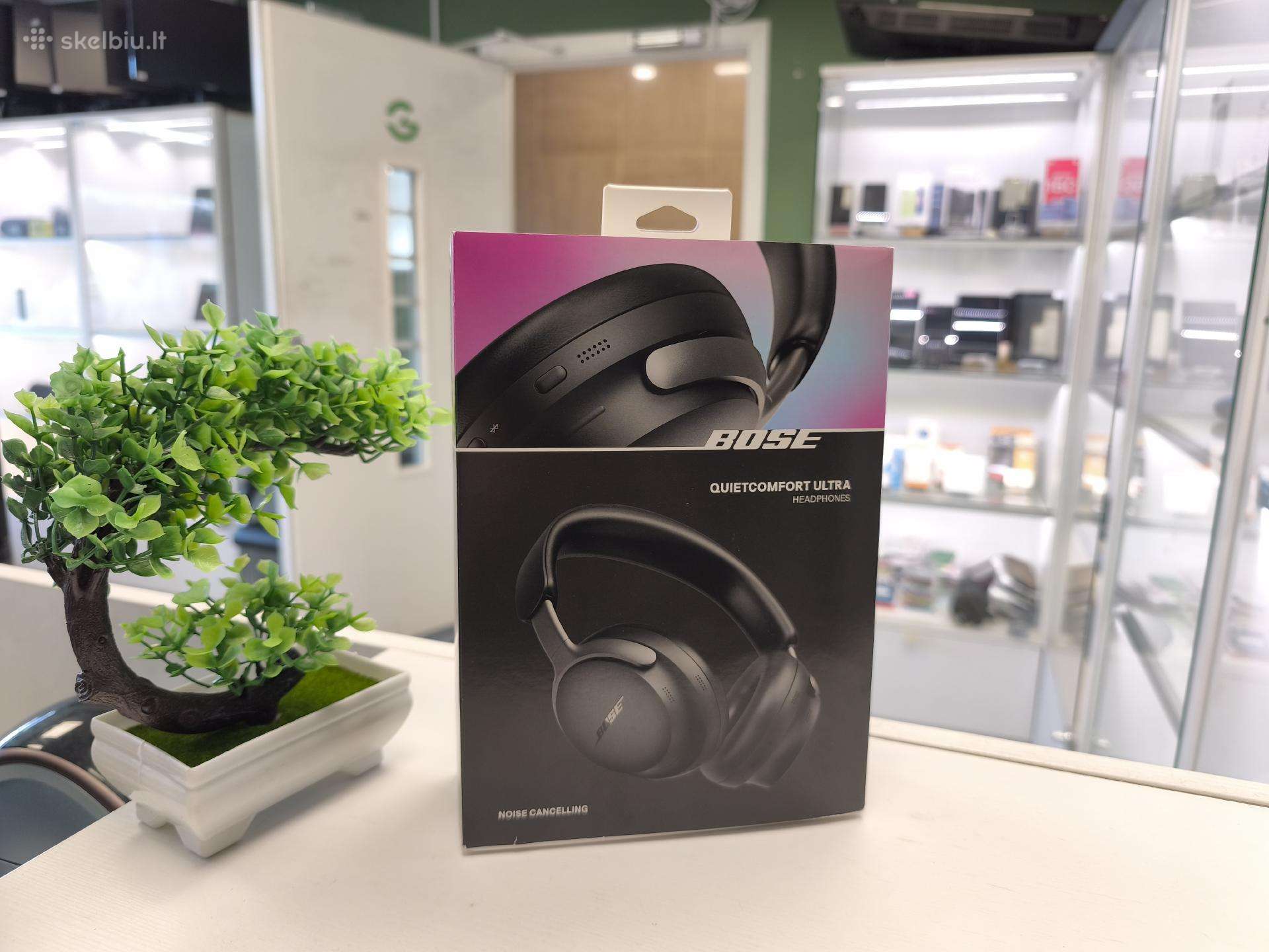 Kaip naujos Bose Quietcomfort Ultra su Garantija
