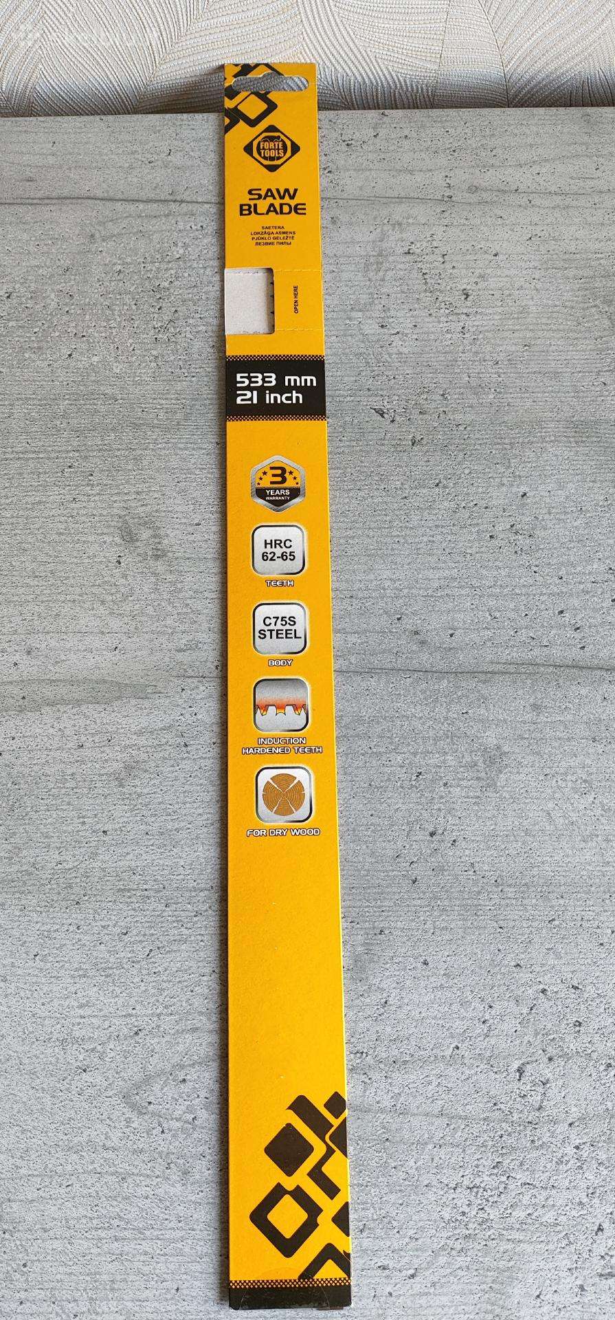 Forte Tools pjūklo geležtė sausai medienai