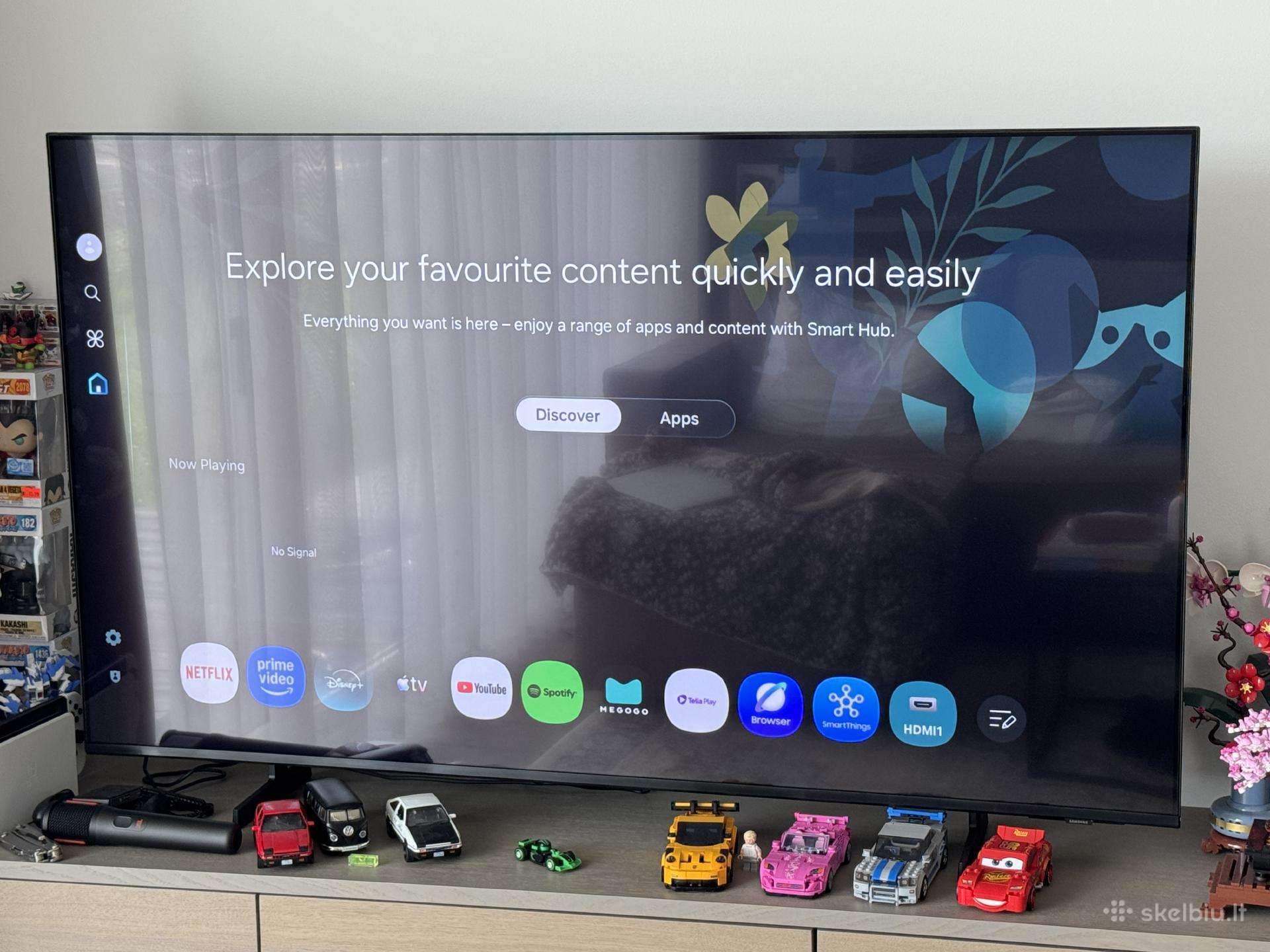 Samsung televizorius crystal Uhd 55coliai