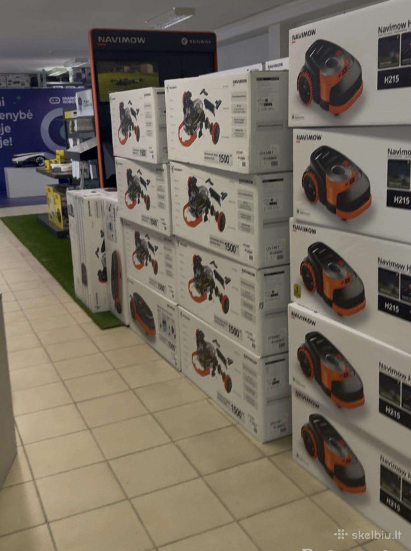 Vejos robotų instaliavimas ir prekyba