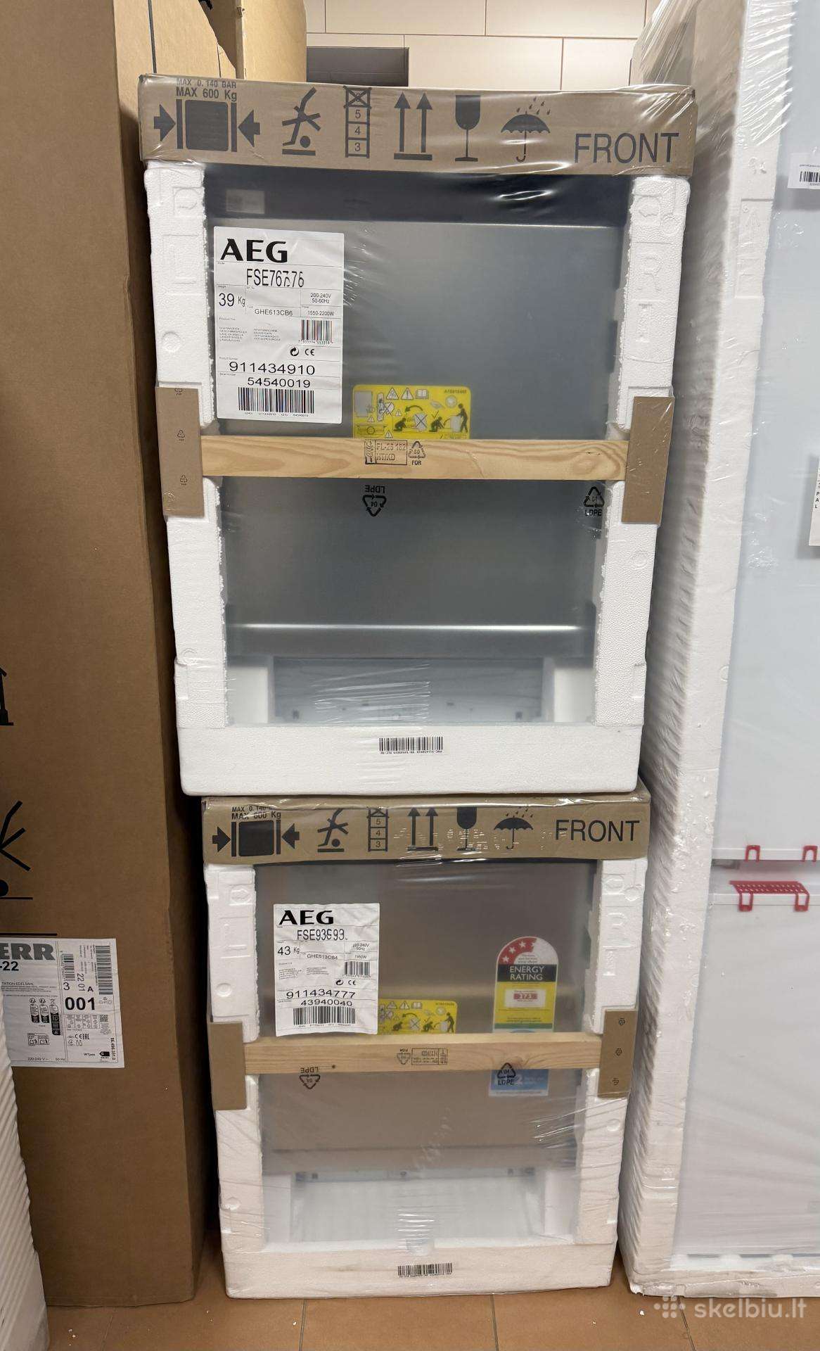 Naujos Aeg 7000 ir 9000 serijos indaplovės