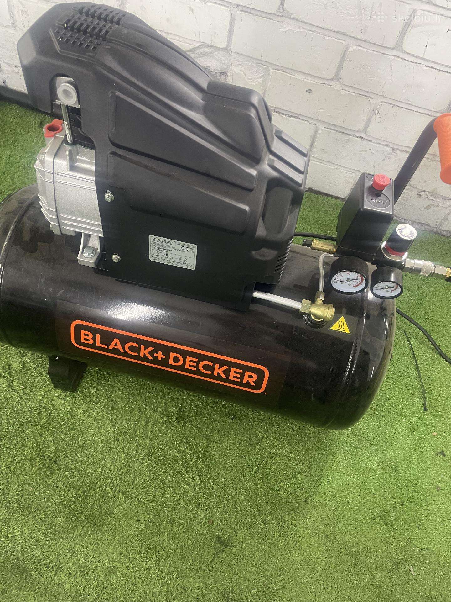 Black+decker Bd205/24 oro kompresorius 24l