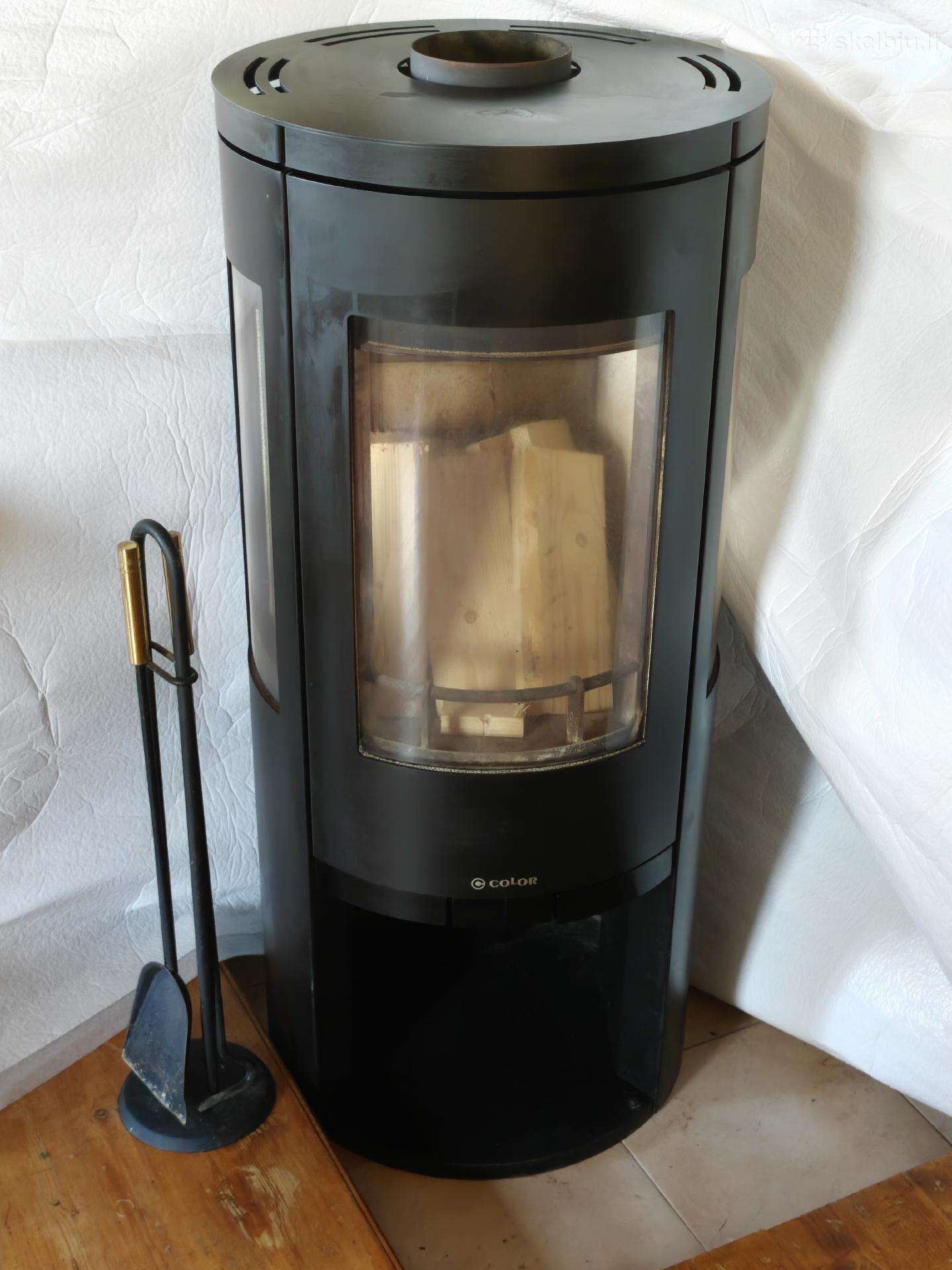 Color G3 6,4 kw židinys krosnelė pečius 124 kv.