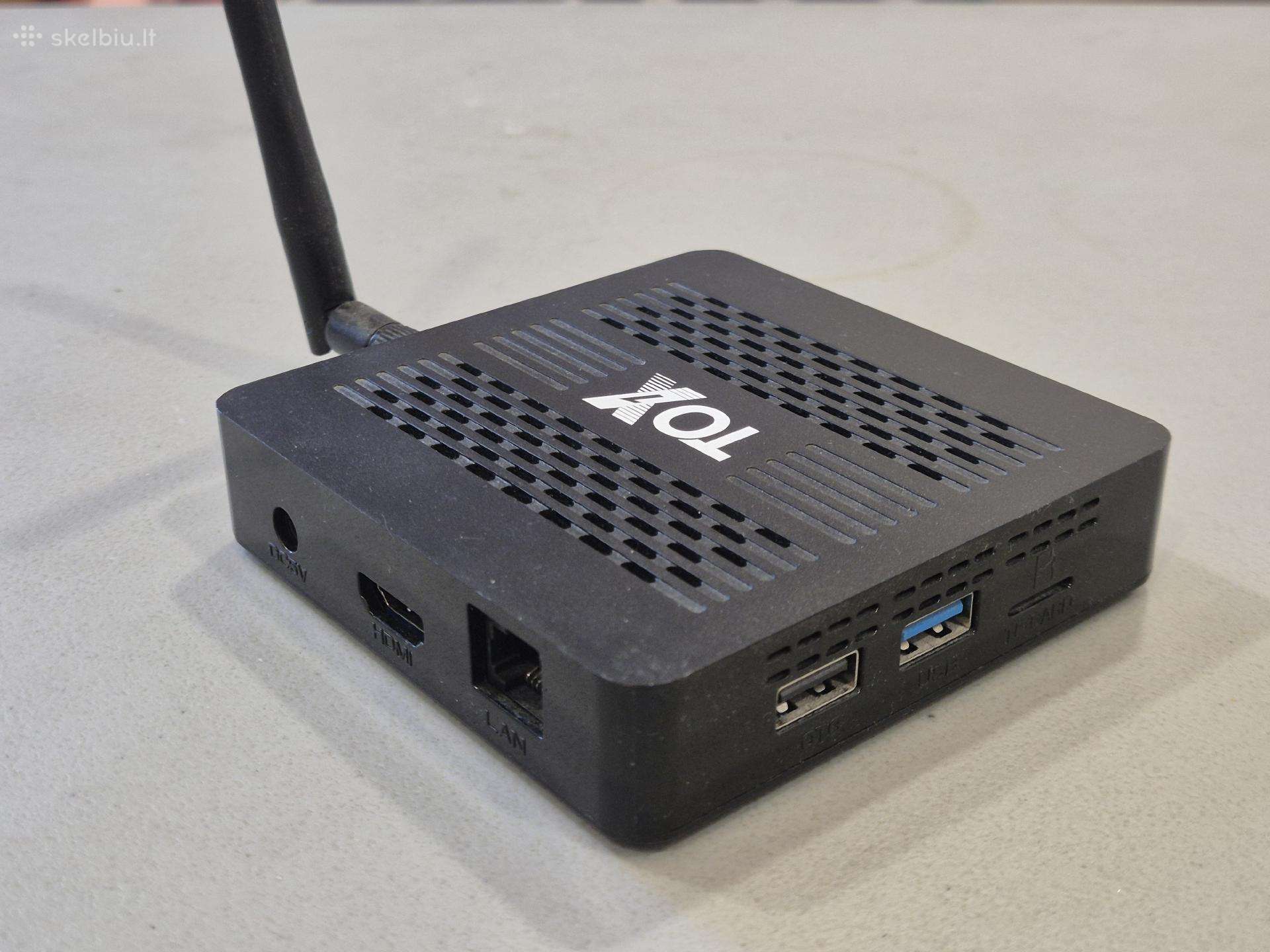 Android TV priedėlis, media grotuvas Tox 1