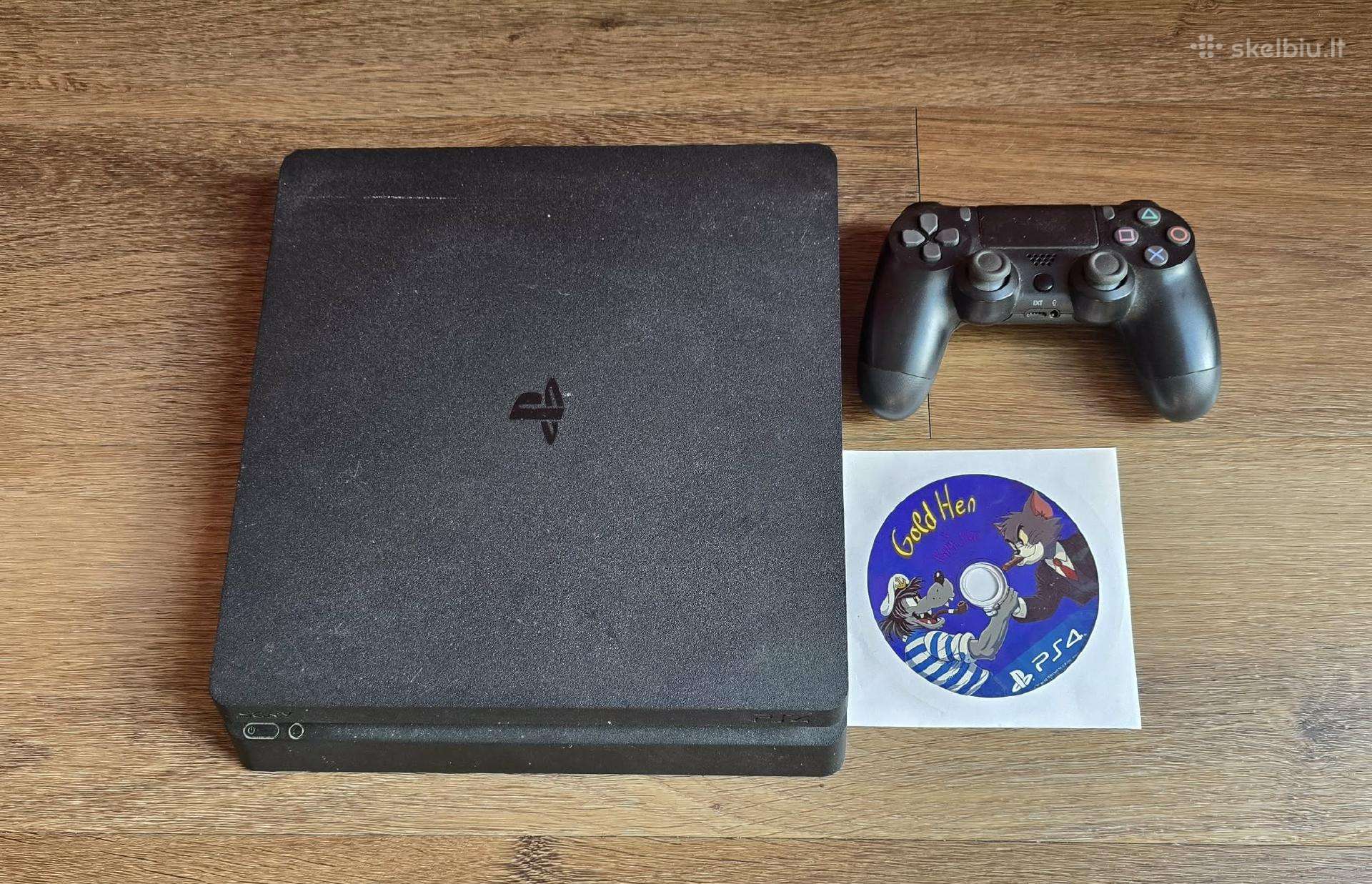 Playstation 4 slim 1tb atrištas ant 12.52versijos