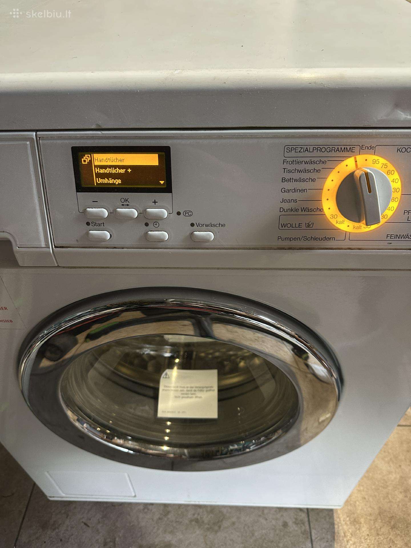 Miele professional skalbimo masina taisymui