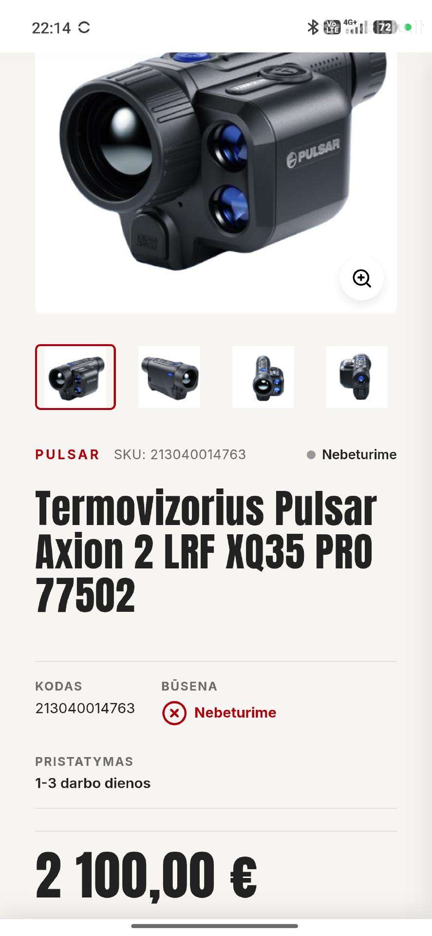 Termivizorius Pulsar