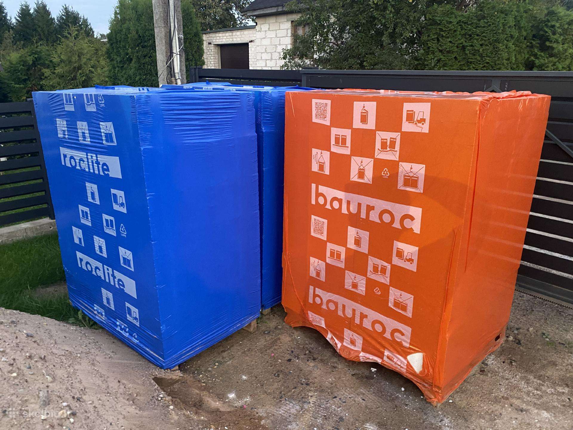 Duju silikato blokeliai Bauroc Roclite