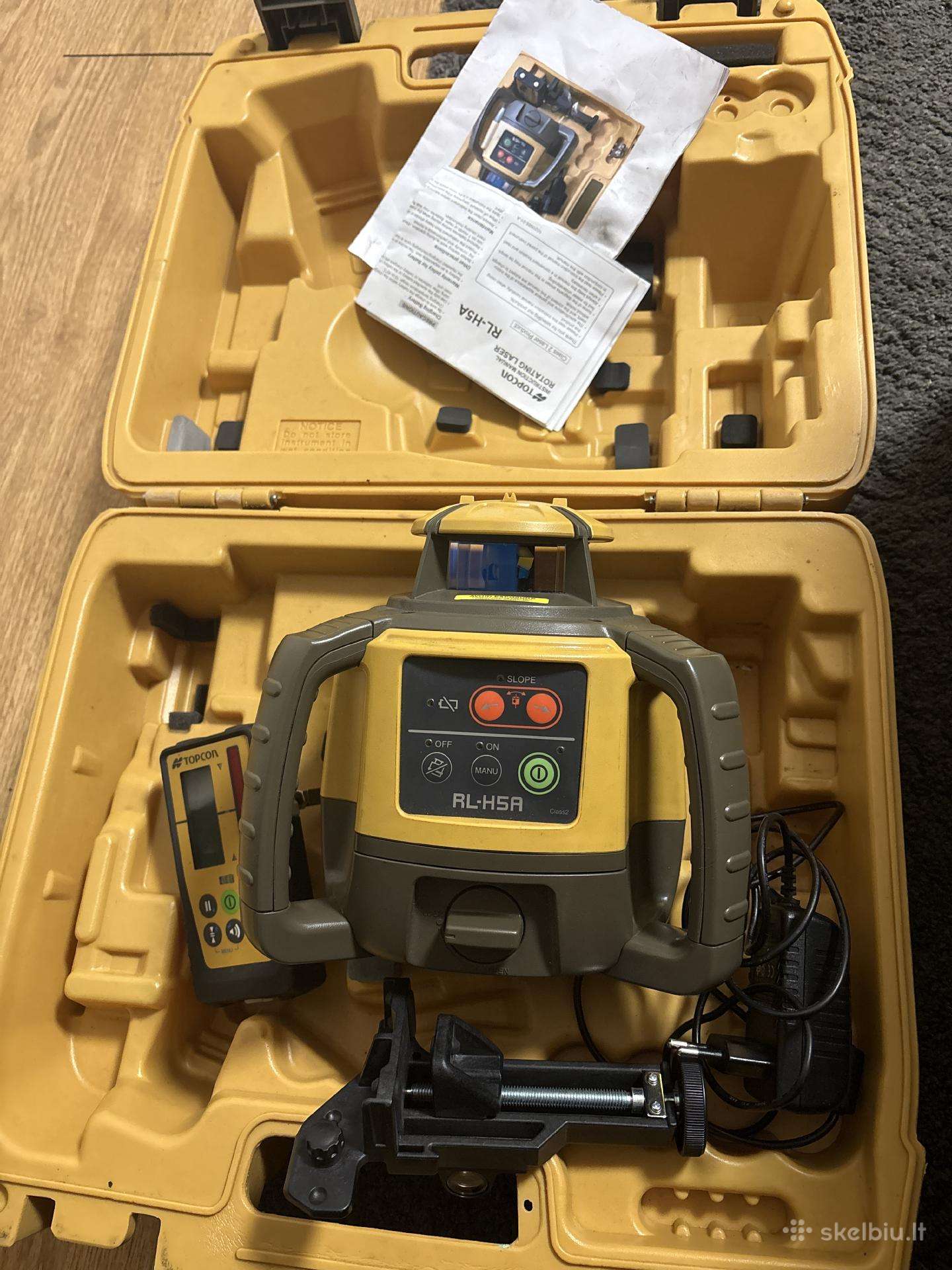 Lazerinio Nivelyro Topcon Rl-h5a