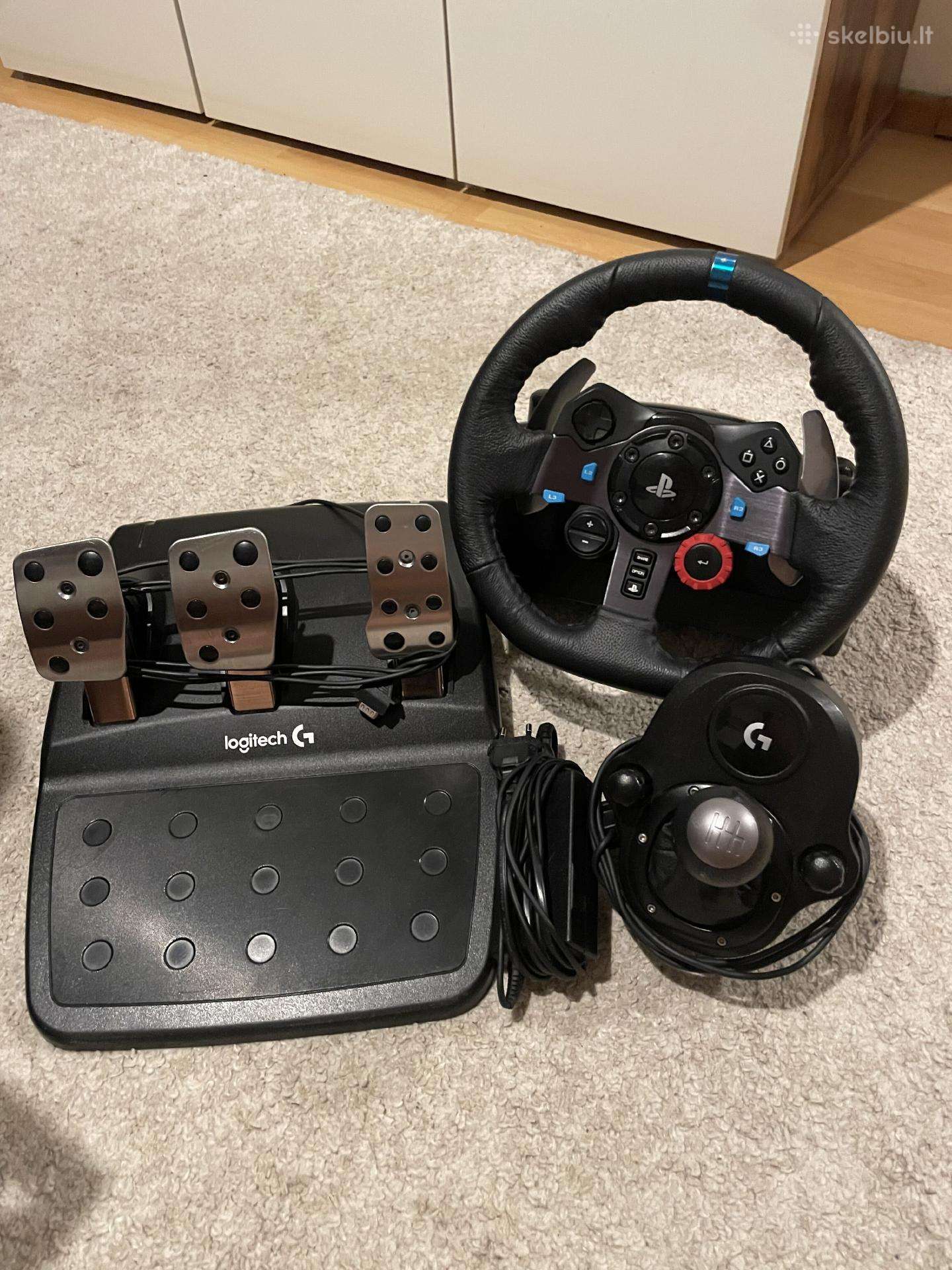 Logitech G29 + shifter + Next level racing F-GT