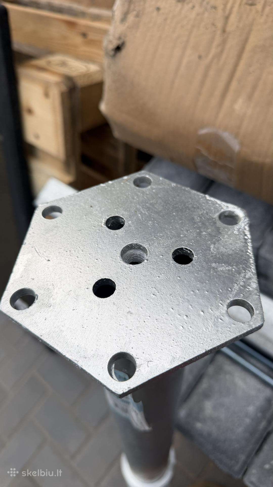 Sraigtiniai puoliai M68x120x1000