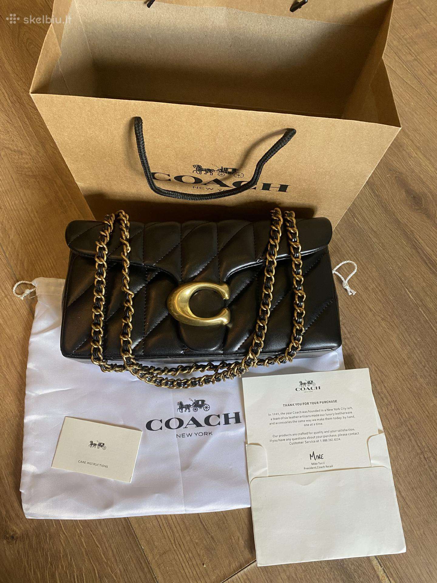 Coach Tabby 26 dygsniuotas rankinukas per petį