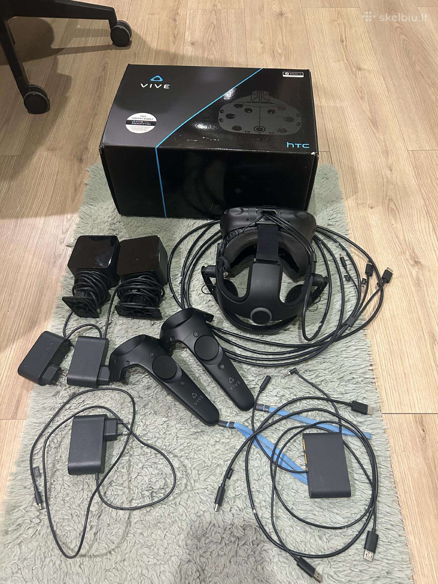 HTC Vive Vr akiniai + Deluxe Audio strap