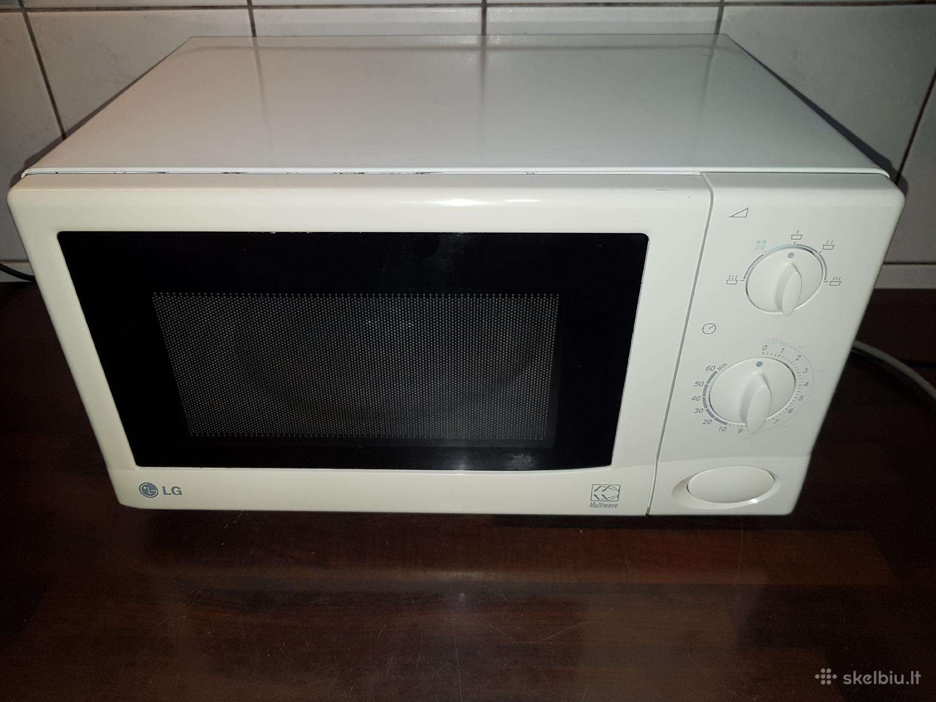 LG balta mikrobangų krosnelė 800w