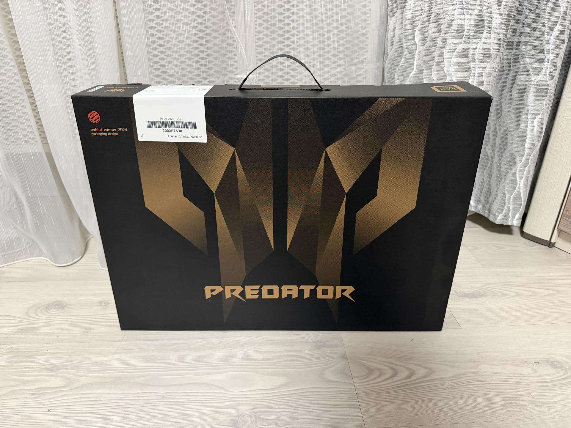 Predator Helios Ultra 9 Rtx 5090, 64gb, 2tb Nauja!