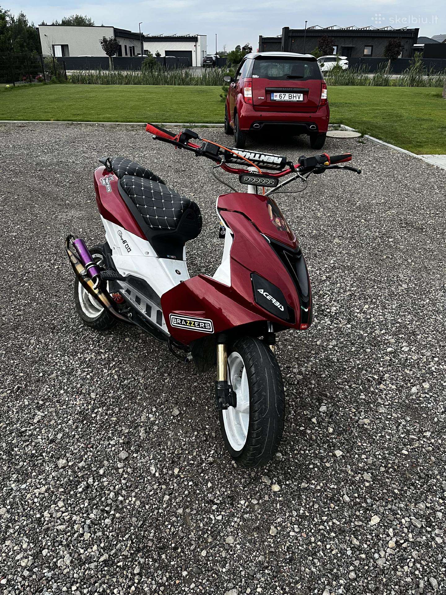 Aprillia sr50 factory mopedas