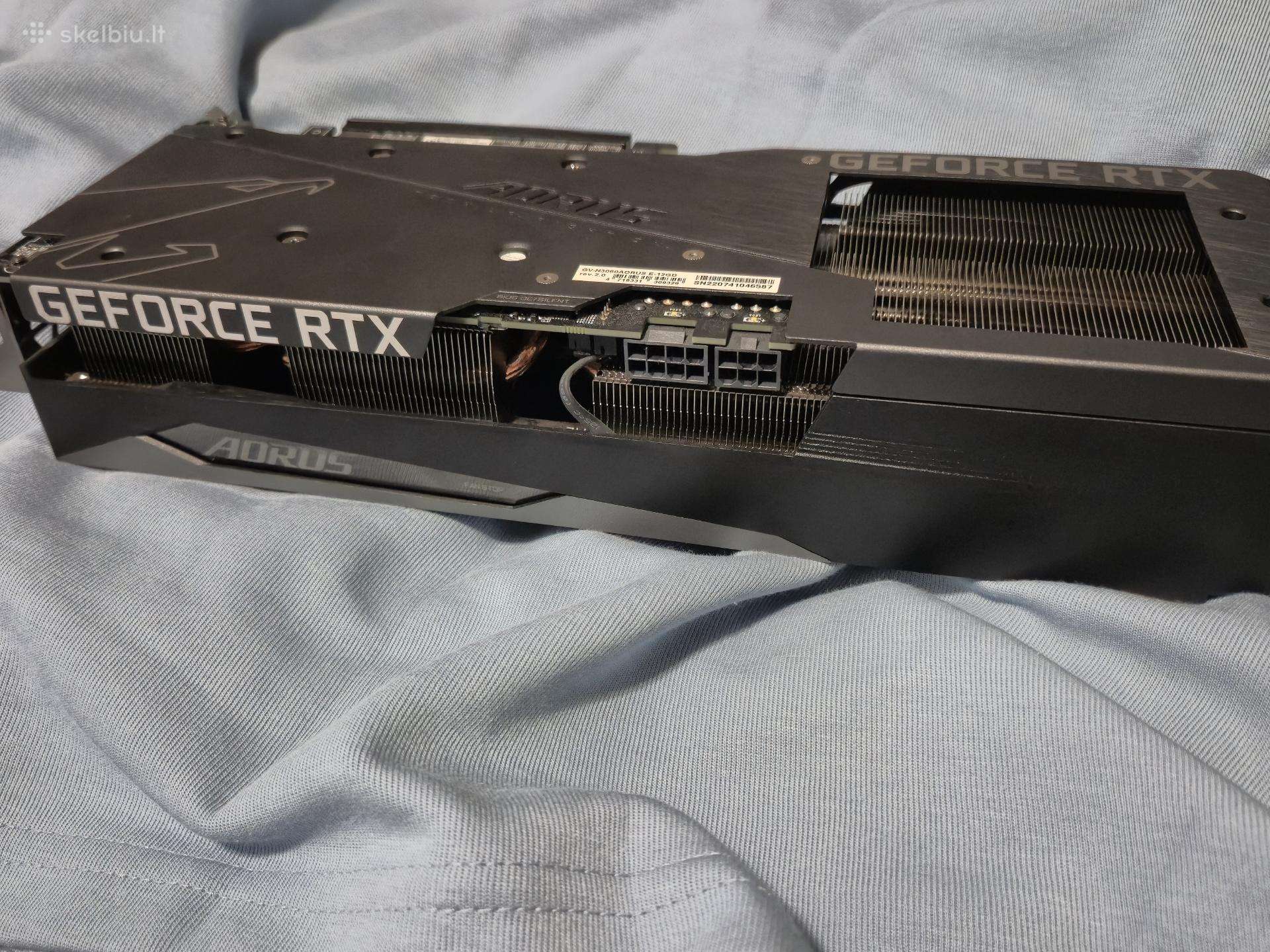 Aorus Geforce Rtx 3060 Elite 12gb rev 2.0