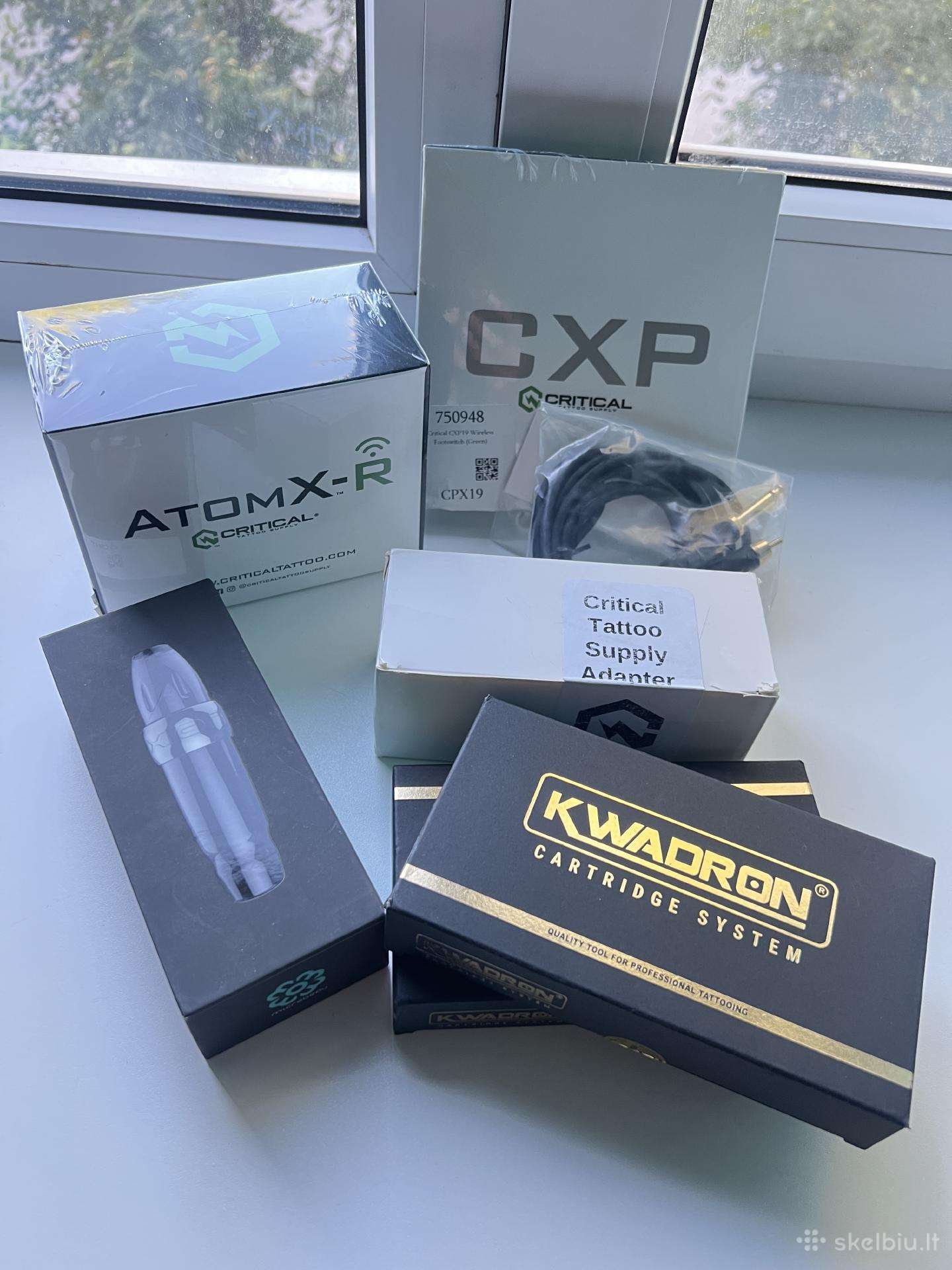 Naujas Spektra Xion S + Critical Atomx-r