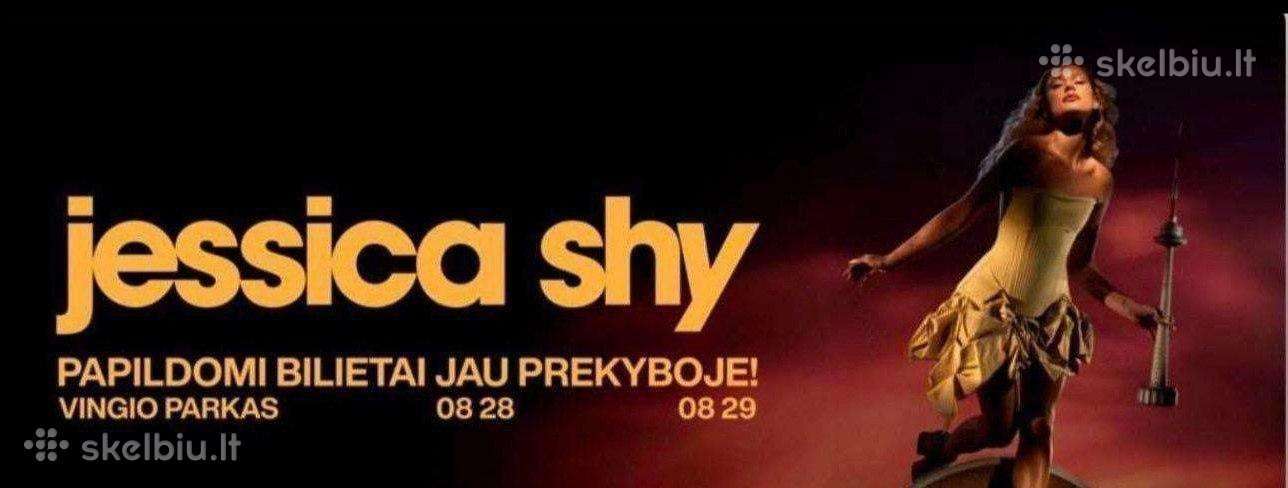 Jessica Shy – 2026-08-28 bilietai