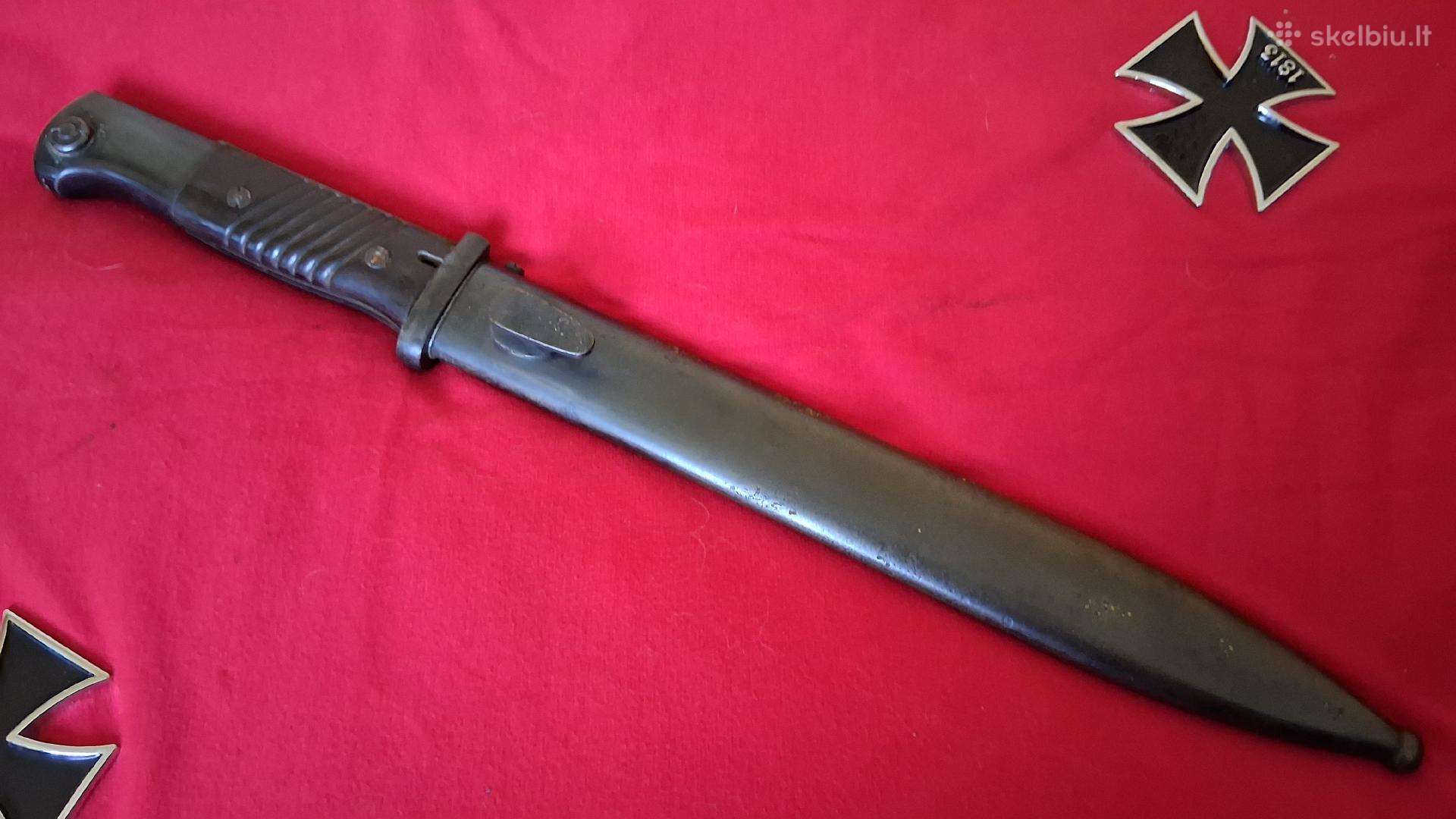 Wehrmacht'o durtuvas. Sg84/98. Porinis.