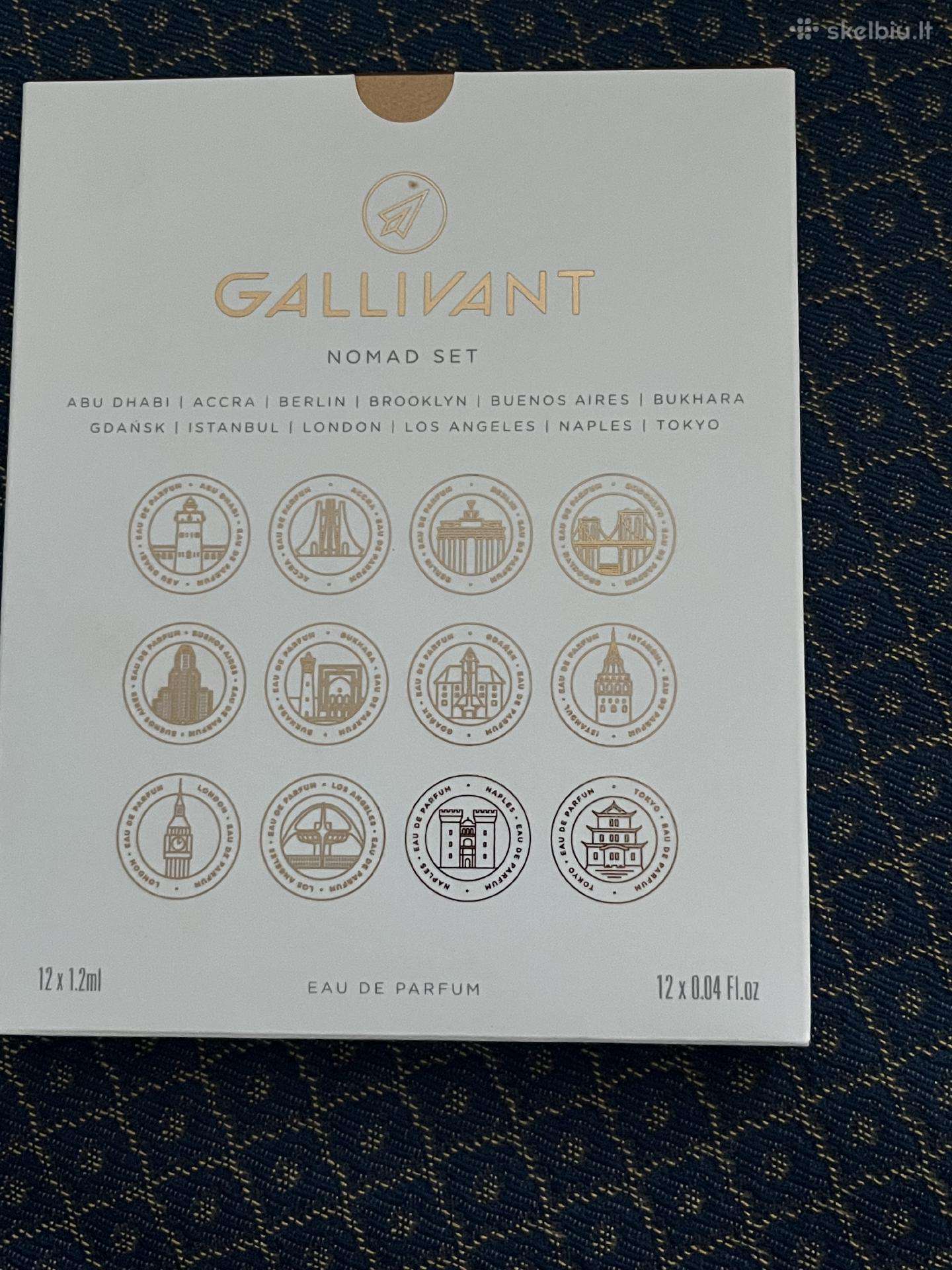 Gallivant Nomad Set nišinių kvepalų rinkinys