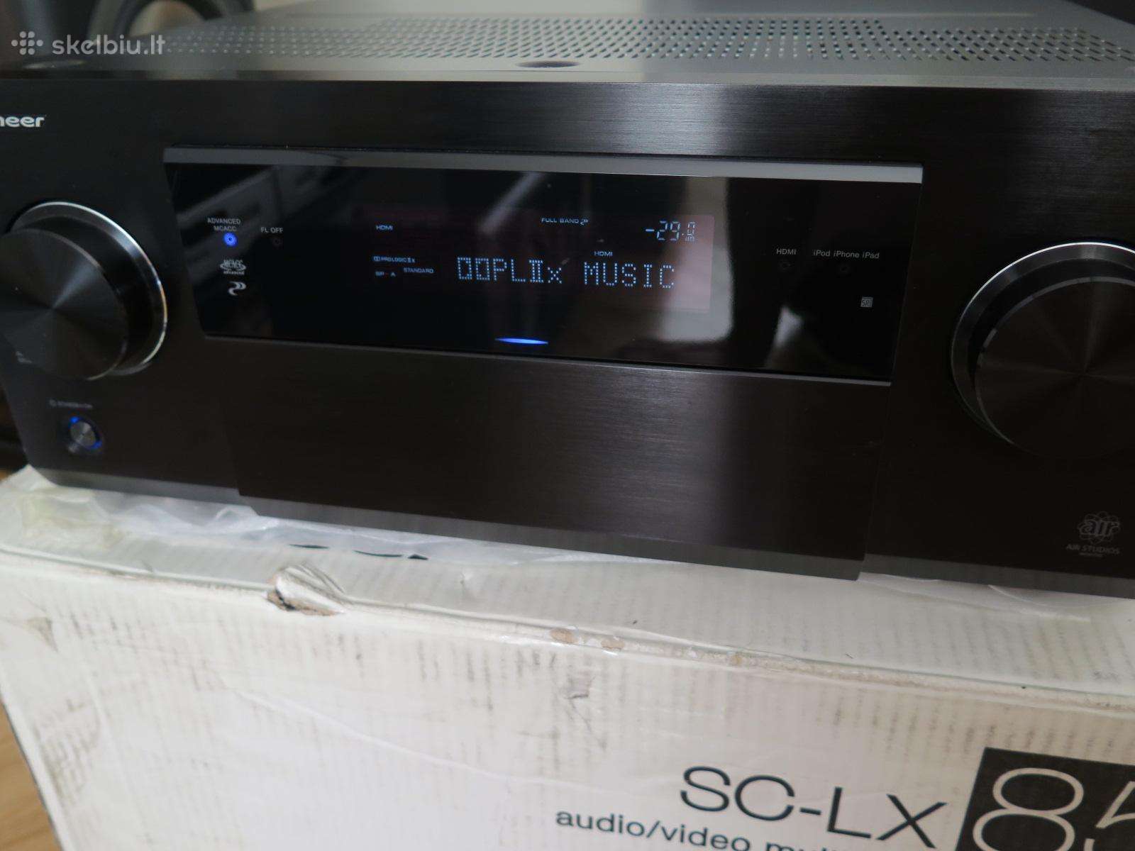 Pioneer Sc-lx85 resyveris 9.2 stiprintuvas