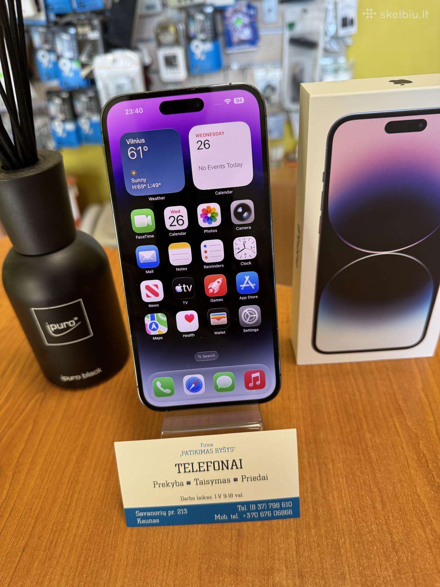 iPhone 14promax 256gb Gold Su Garantija