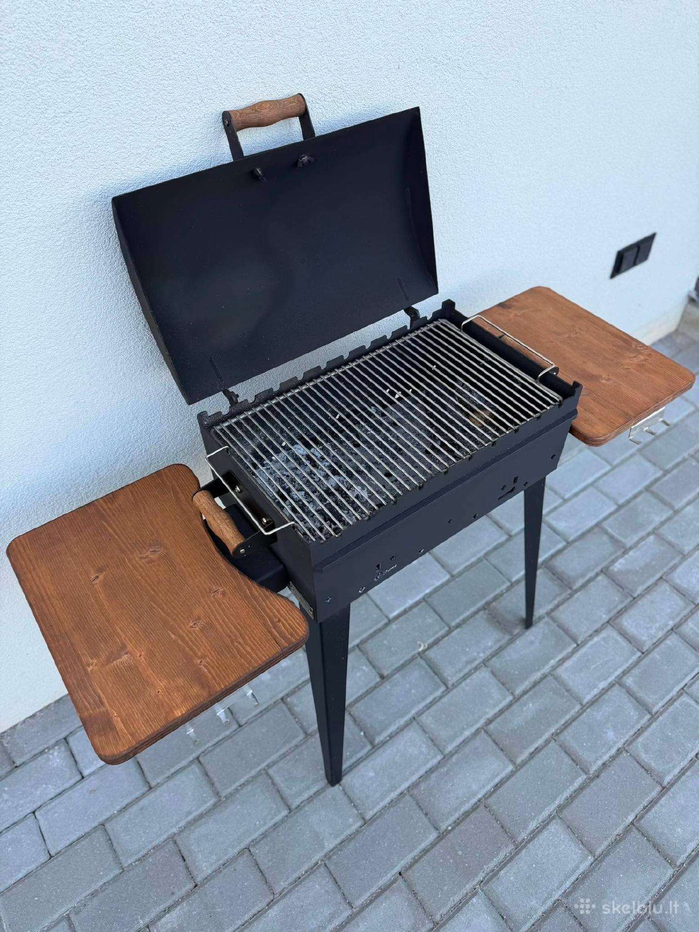 Nauja šašlykinė iš ketaus lt