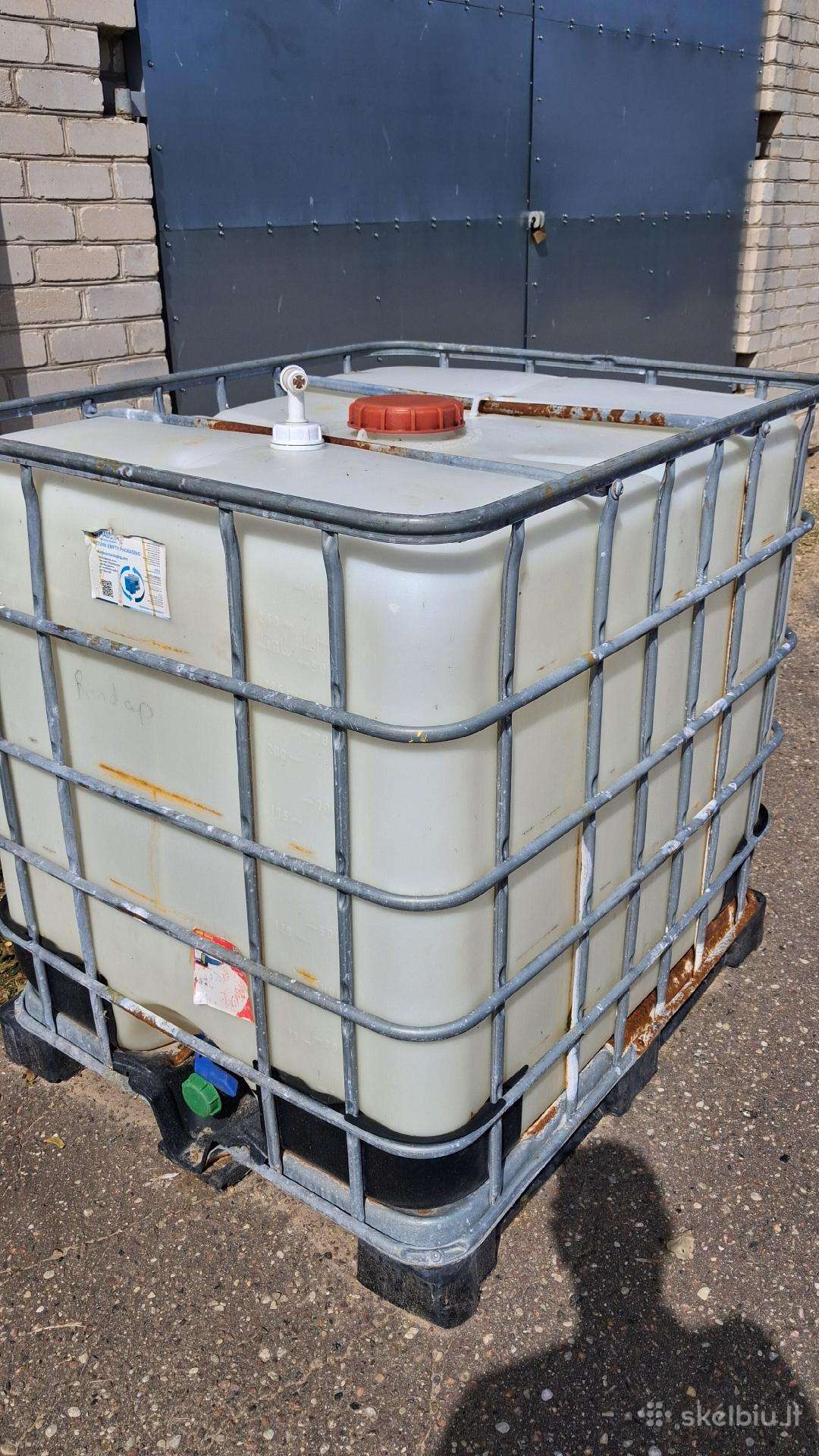 Ibc konteineriai dėvėti 1000l