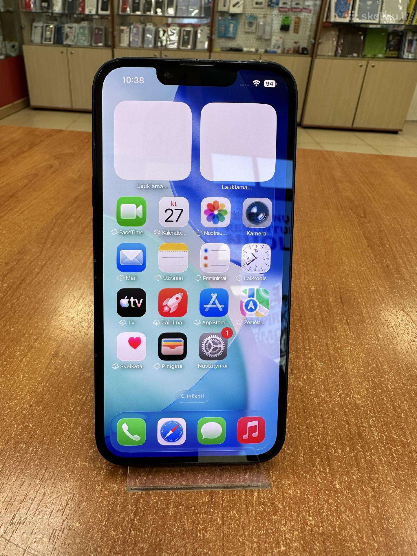 Apple iPhone 16e 128 GB (Naudotas)
