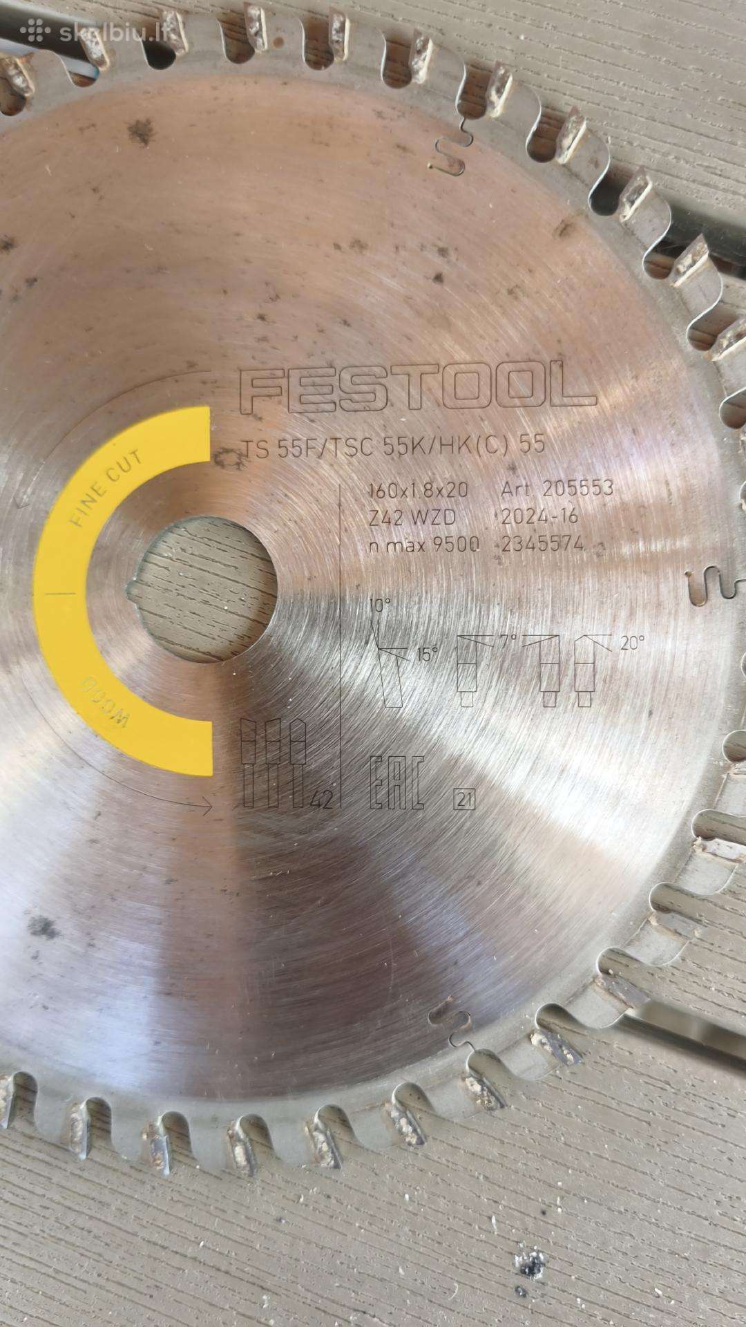 Festool diskas