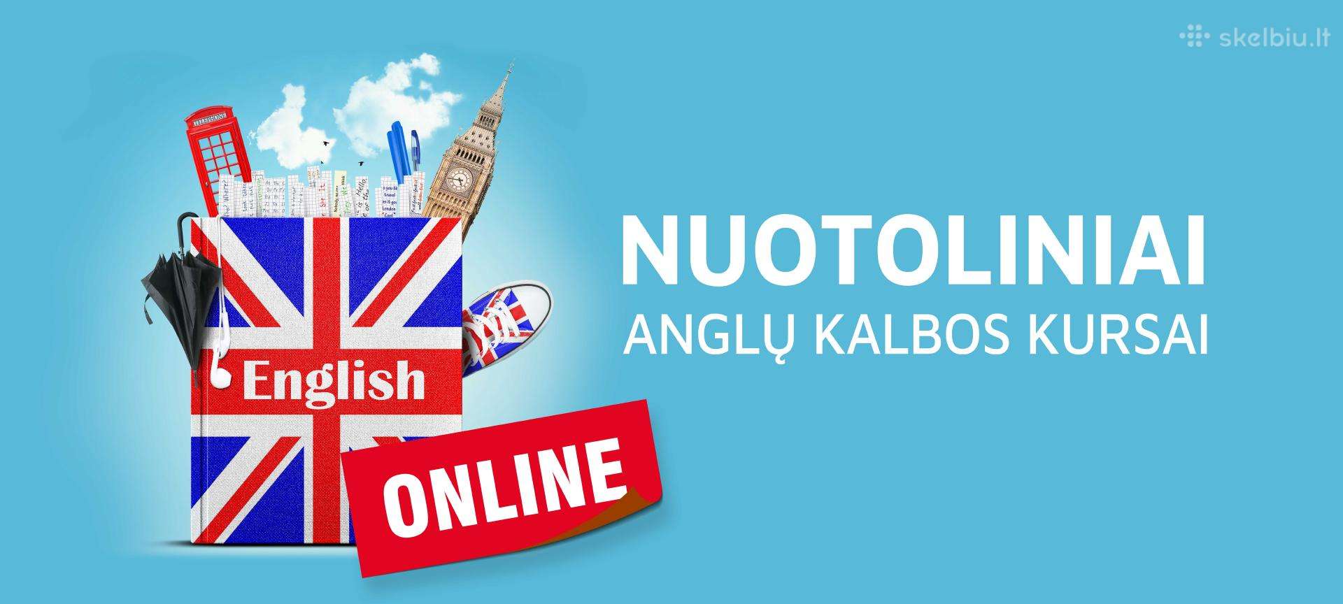 Šnekamosios ir verslo anglų kalbos kursai online