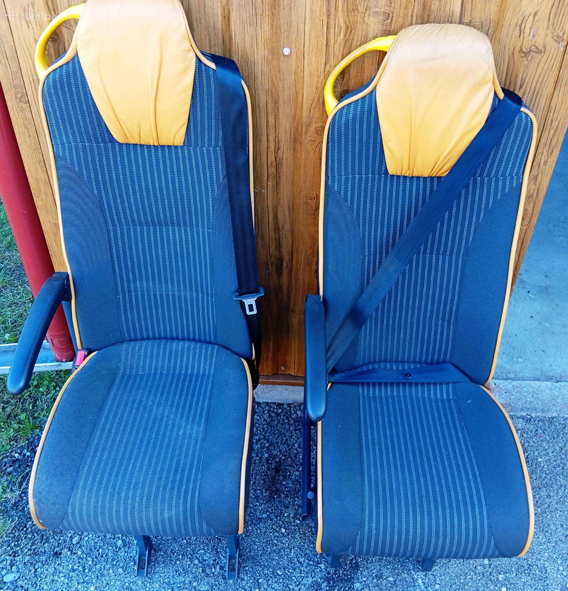 Kėdės į busa + ratai