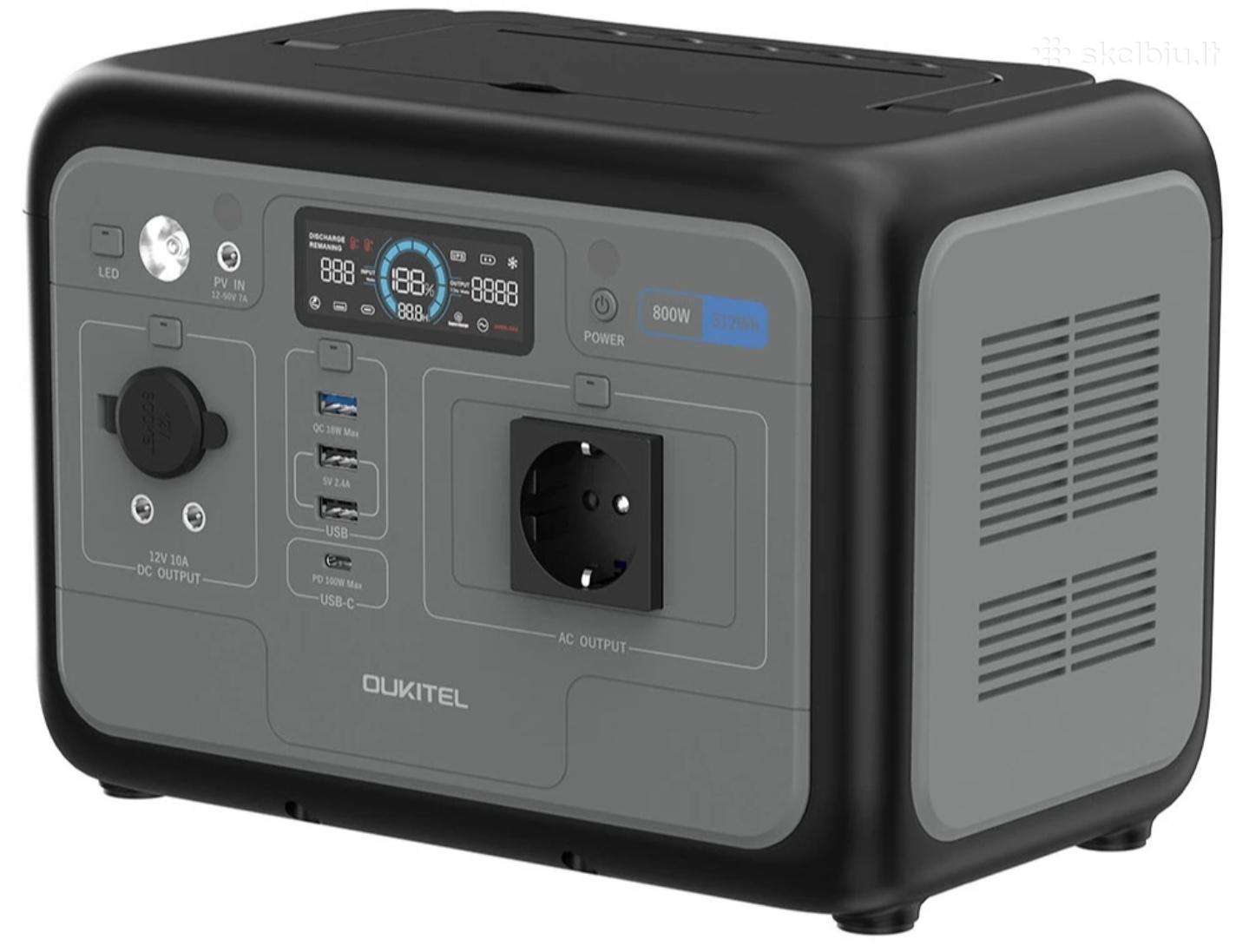 Nešiojama elektros stotelė Oukitel P800e