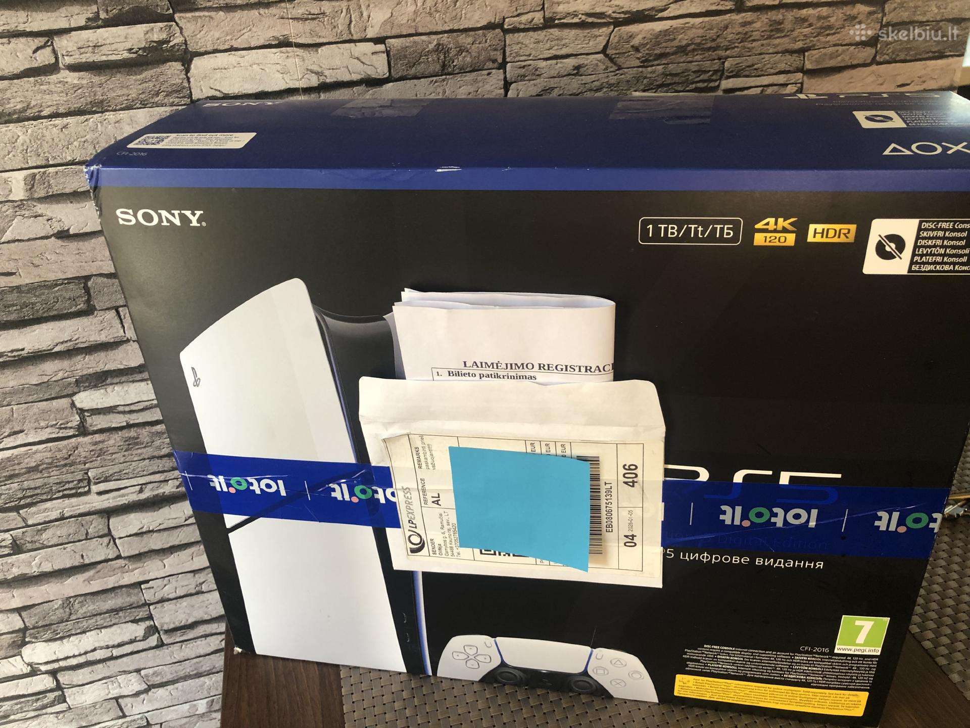 Sony Playstation 5 slim digital edition 1tb