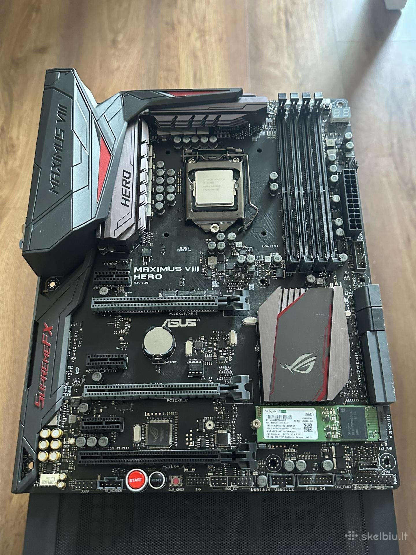 Rog Strix Hero Maximus VIII Lga 1151