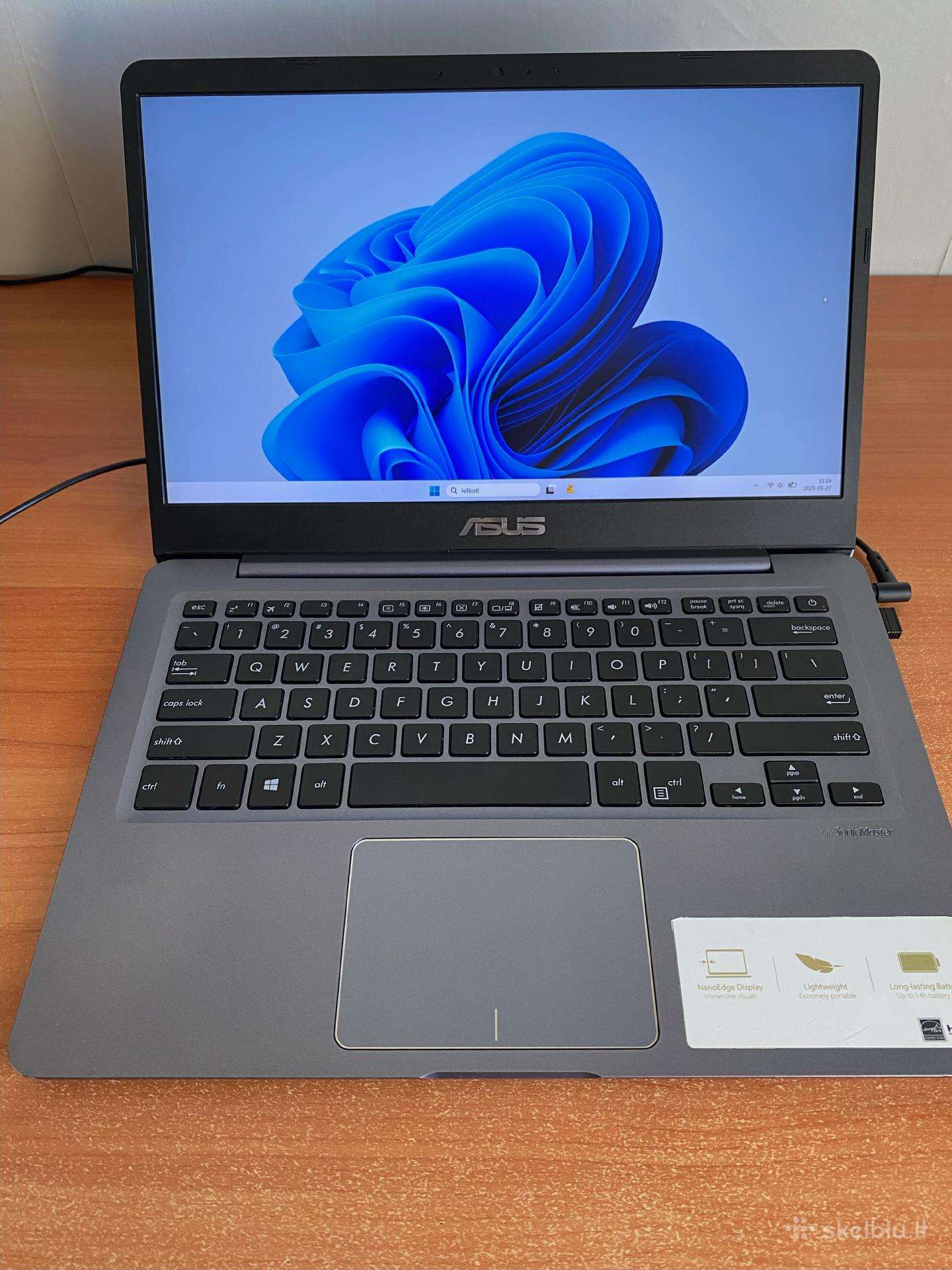 Asus nešiojamas kompiuteris